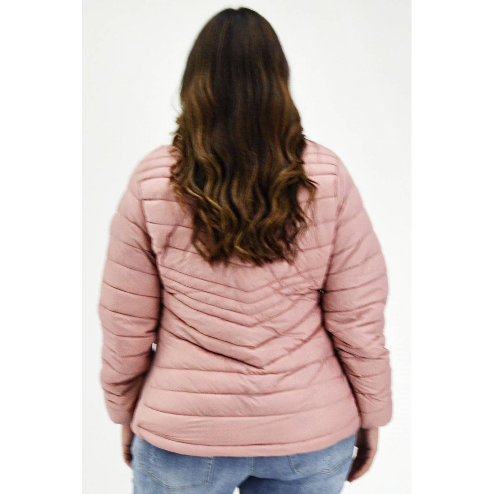 Chamarra térmica afelpada Roman Fashion/ Tallas Extras, 0002 (Rosa) 