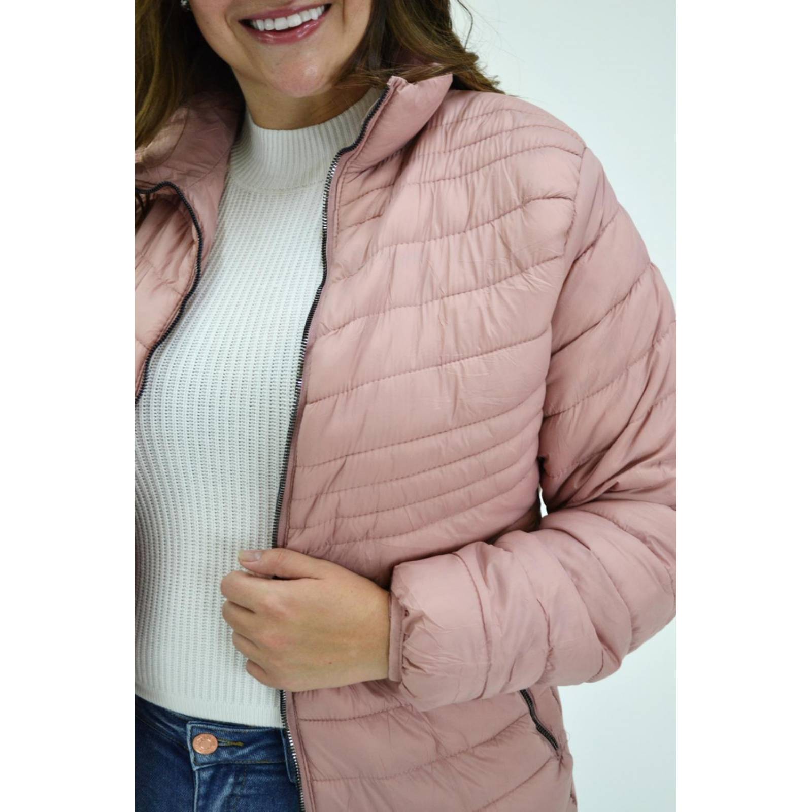 Chamarra térmica afelpada Roman Fashion/ Tallas Extras, 0002 (Rosa) 