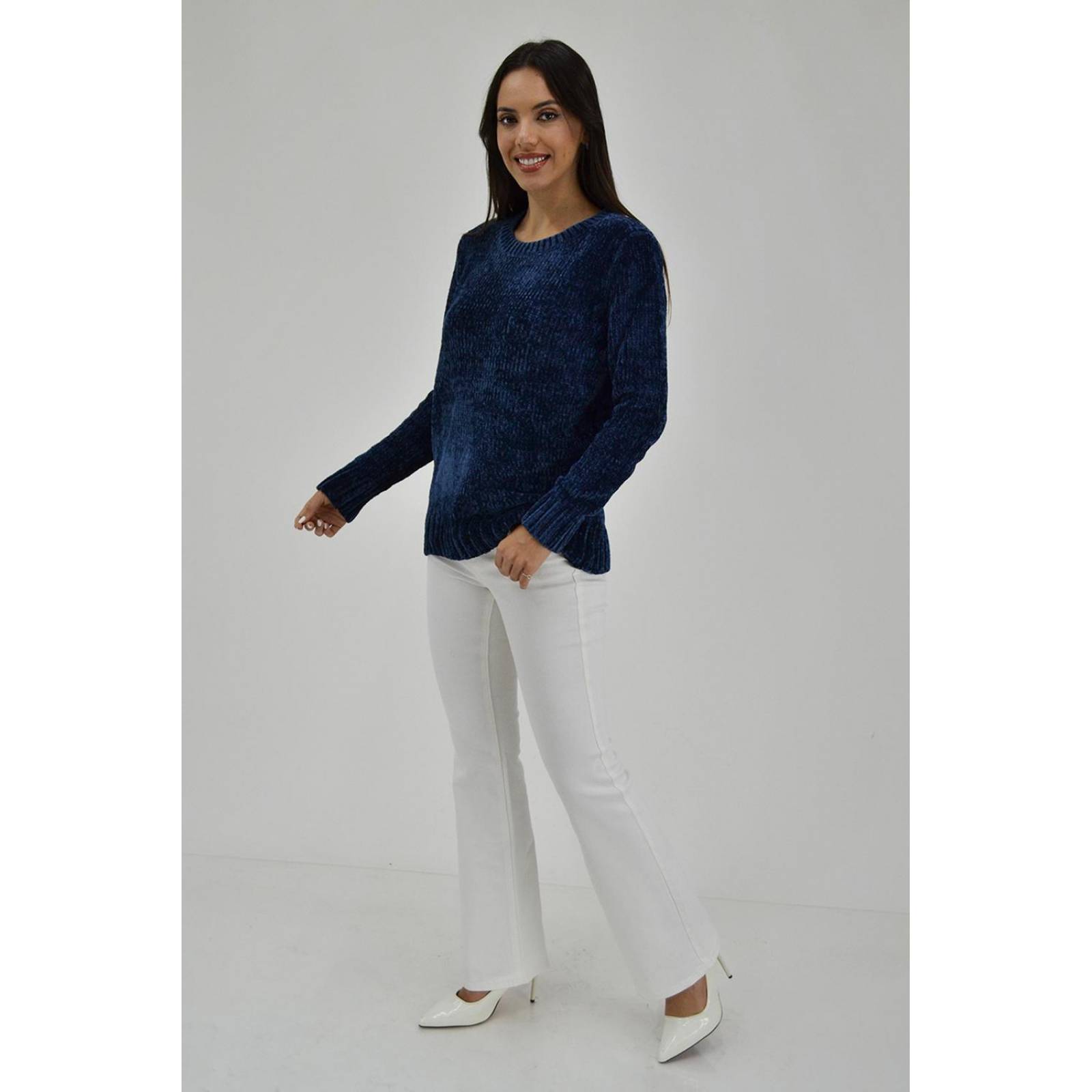 Sueter tejido Roman Fashion /Juvenil, 108 (Azul petroleo) 