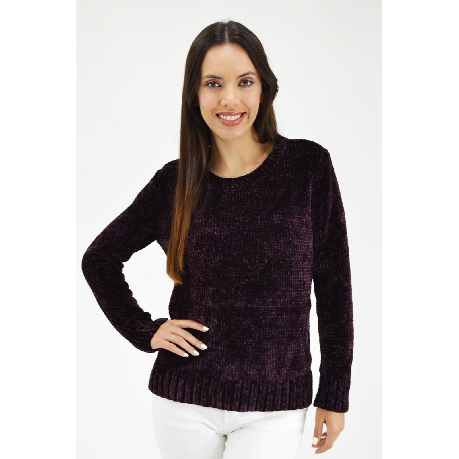 Sueter tejido Roman Fashion /Juvenil, 108 (Morado) 