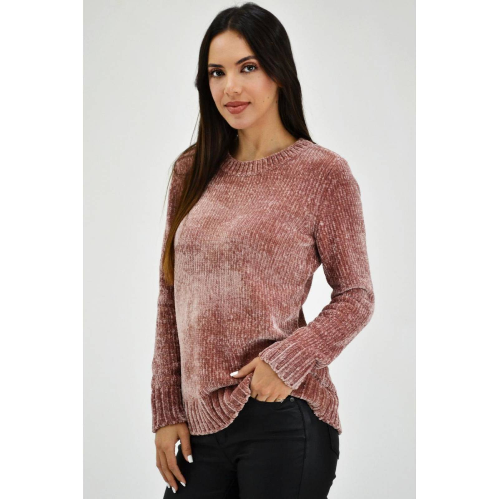 Sueter tejido Roman Fashion /Juvenil, 108 (Palo de rosa) 