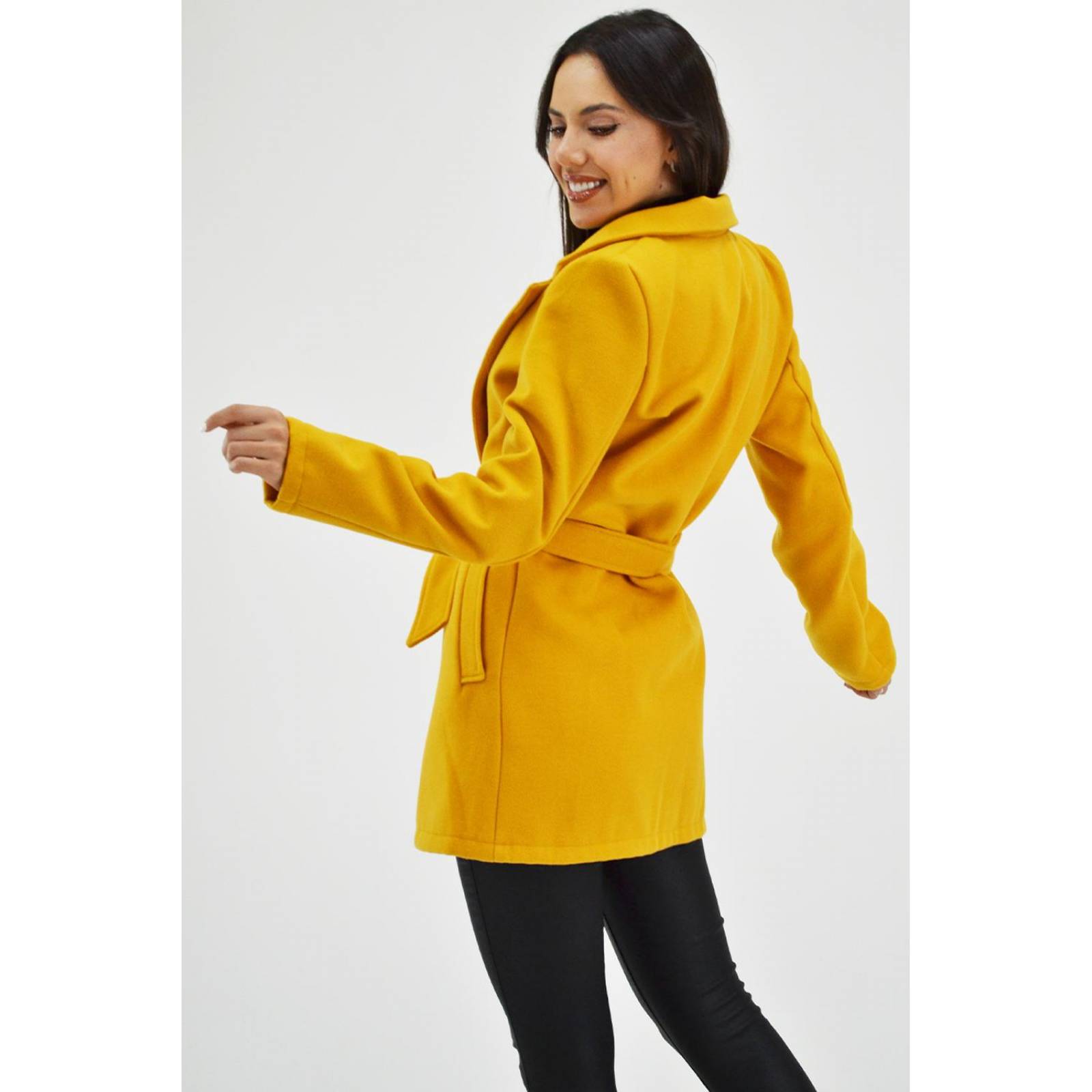 Abrigo tipo wrap Roman Fasion /Juvenil, 2947 (Mostaza) 