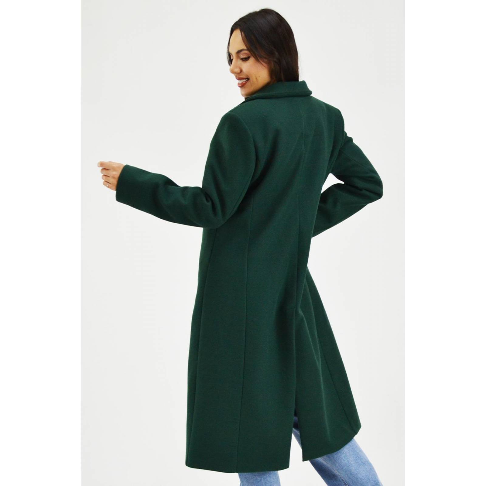 Abrigo largo Roman Fashion /Juvenil, 2055 (Verde botella) 