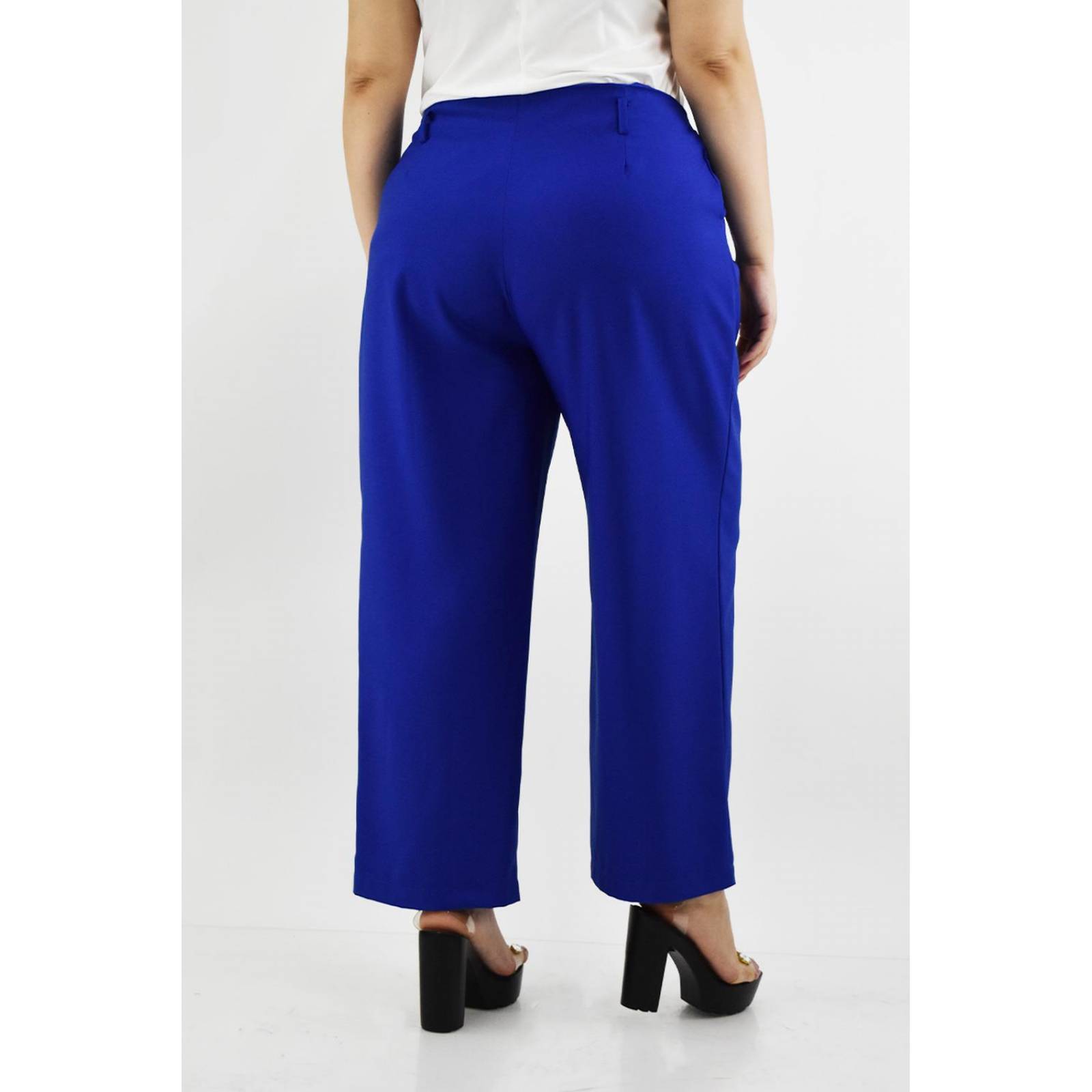 Pantalon de vestir Roman Fashion /Tallas Extras, 1380 (Azul rey) 