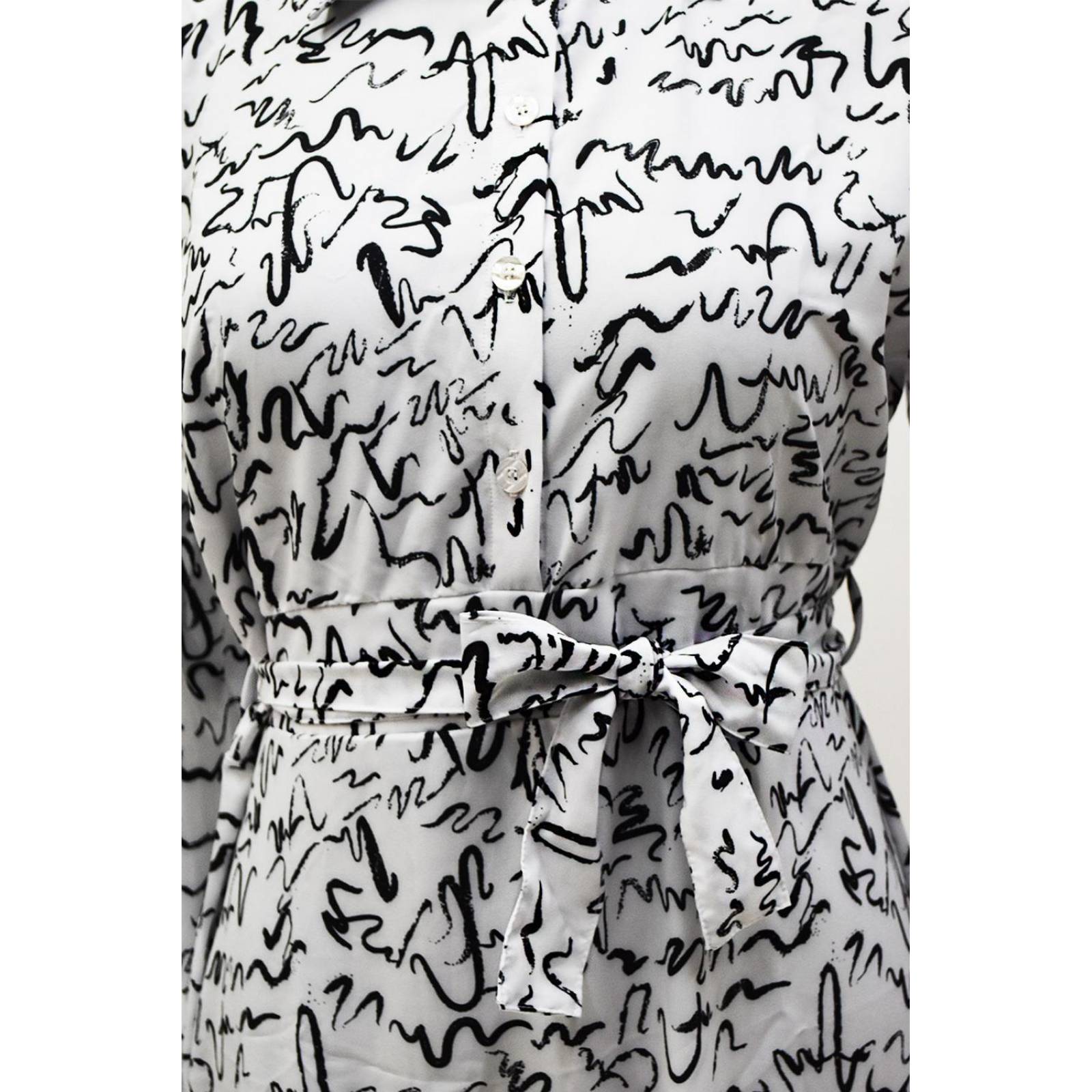 Vestido sublimado Roman Fashion /Tallas Extras, 4307 (Blanco) 