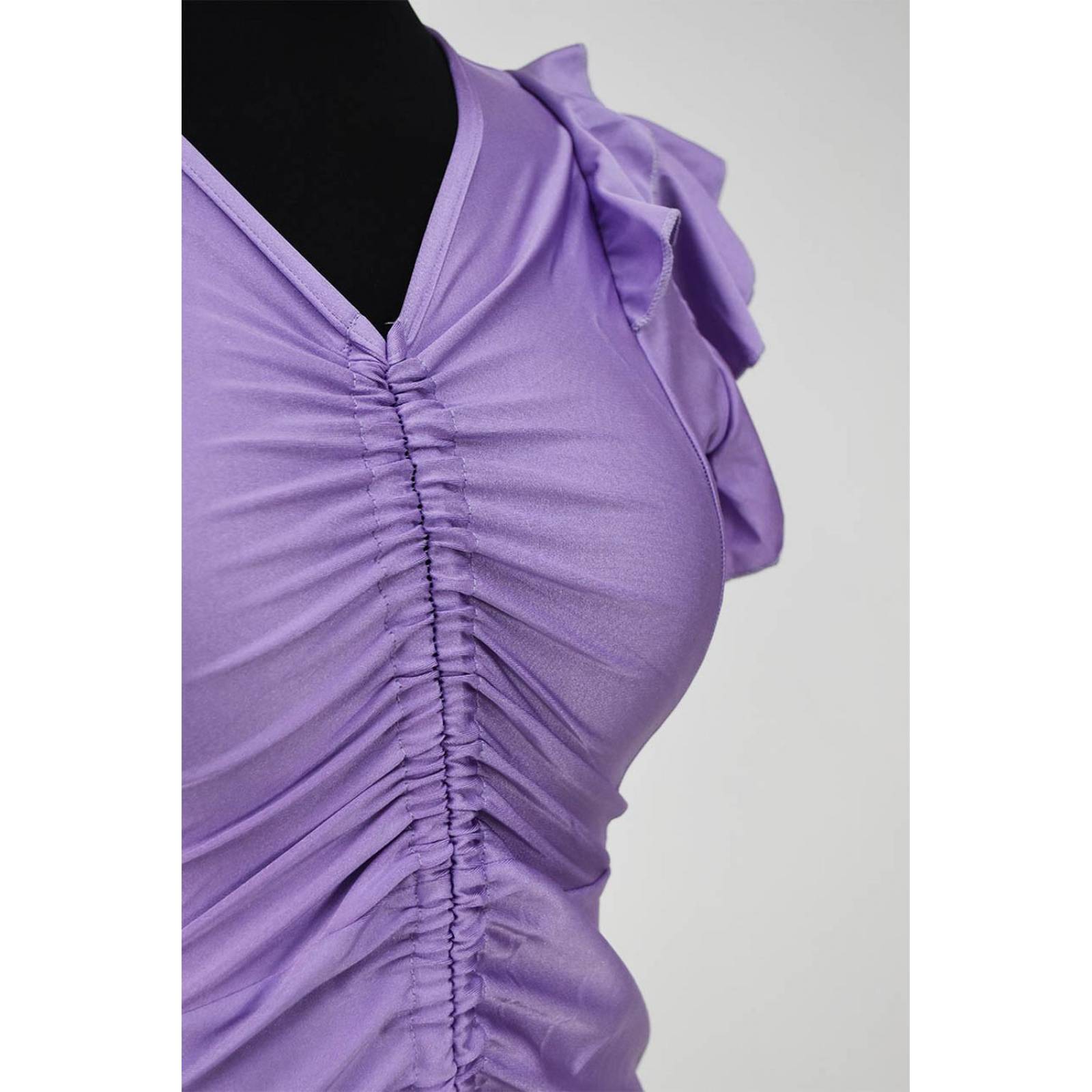 Blusa con jareta Roman Fashion /Tallas Extras, 1779 (Lila) 