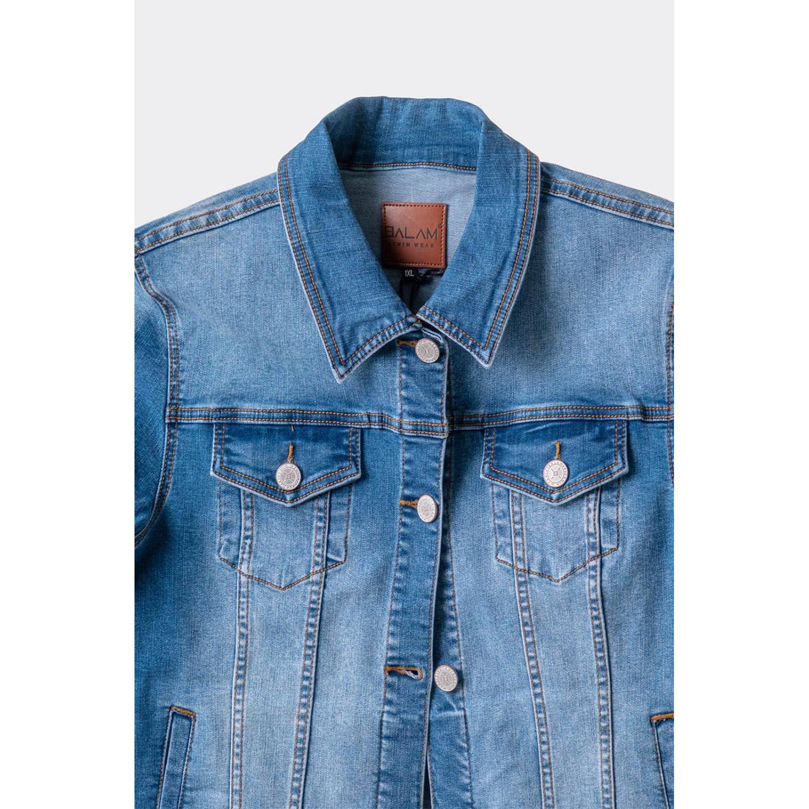 Chamarra juvenil de mezclilla Balam, 6010 (Medio) 