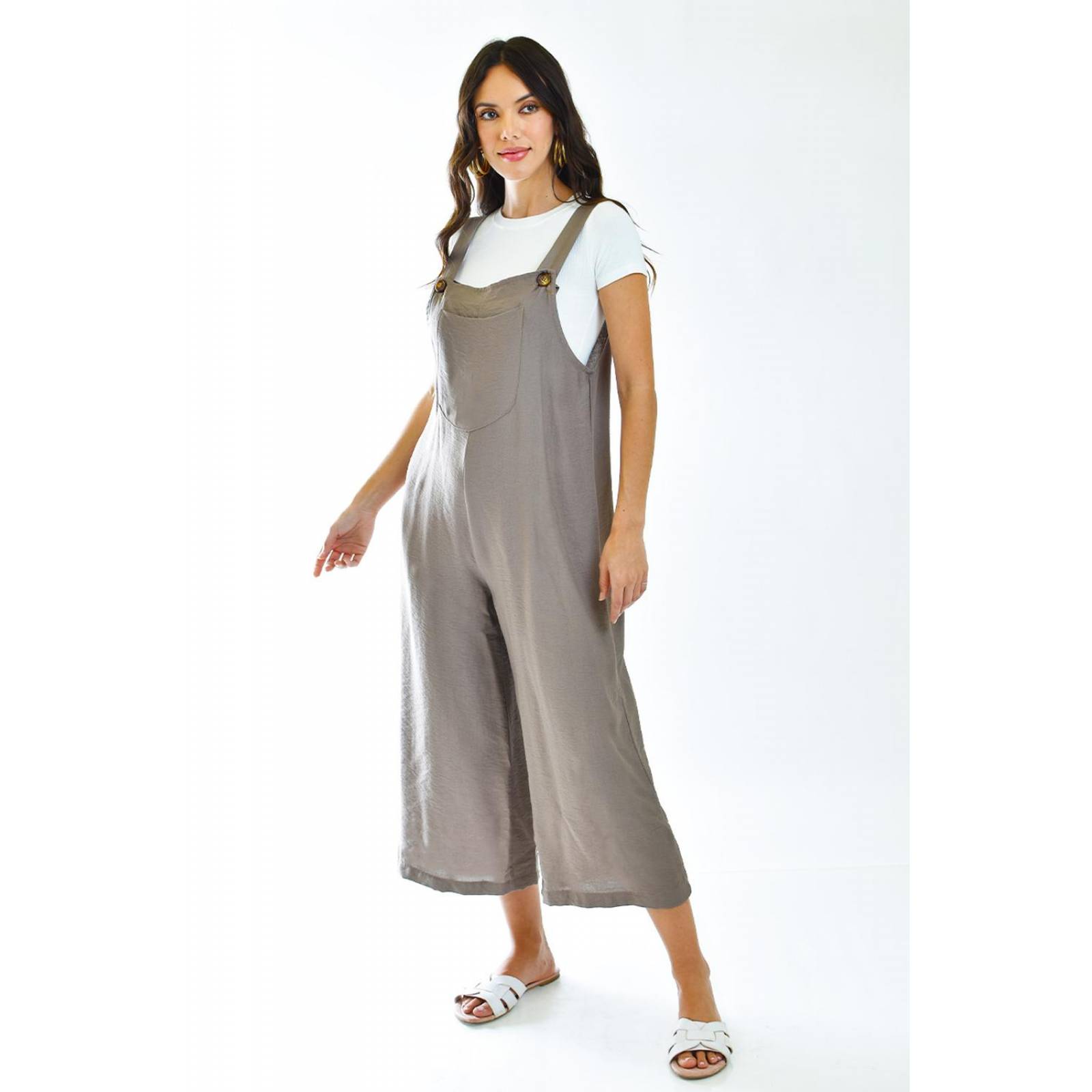 Overol casual /Juvenil, 842 (Cafe) 