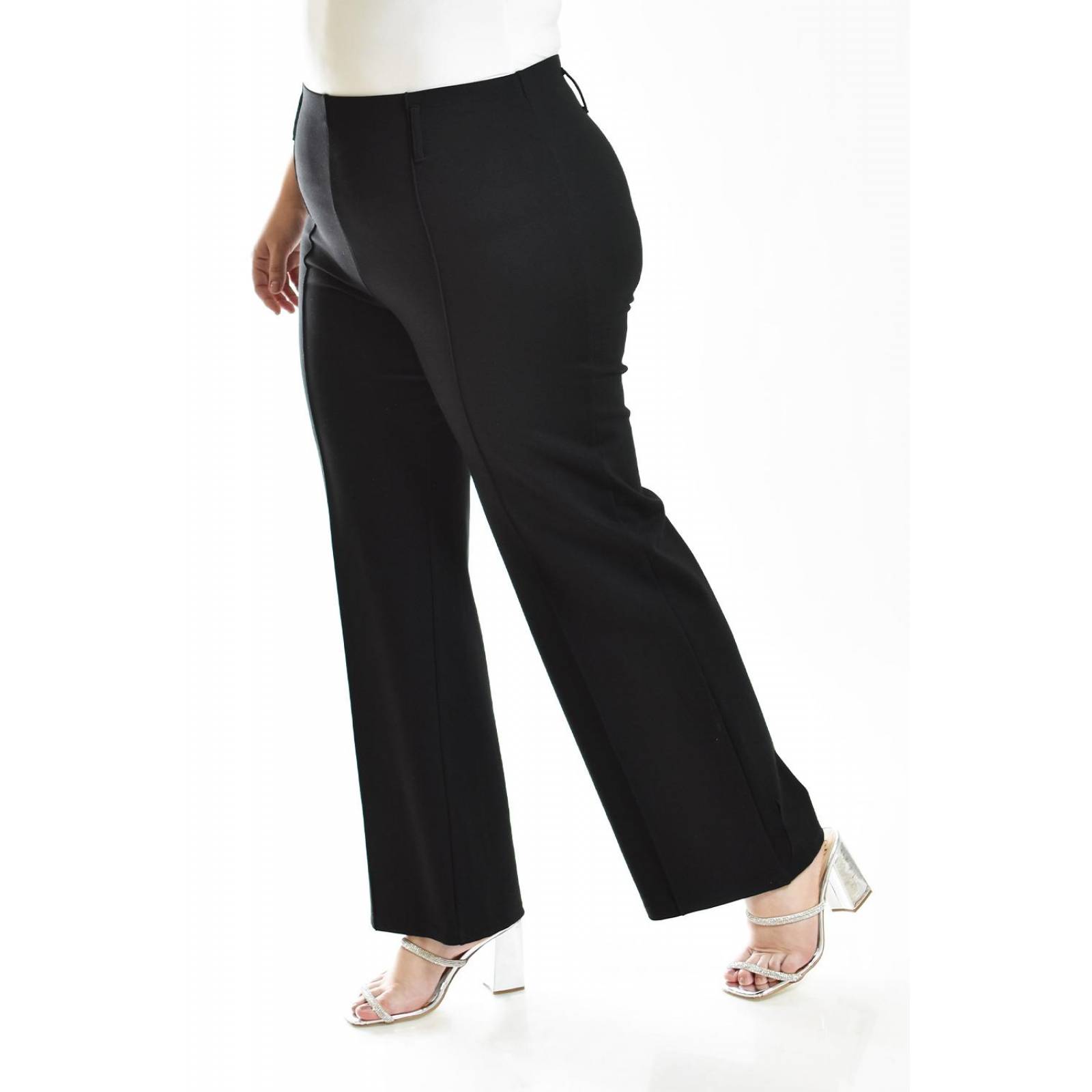 Pantalon puntiroma Premium Roman Fashion /Tallas Extras, 023 (Negro) 