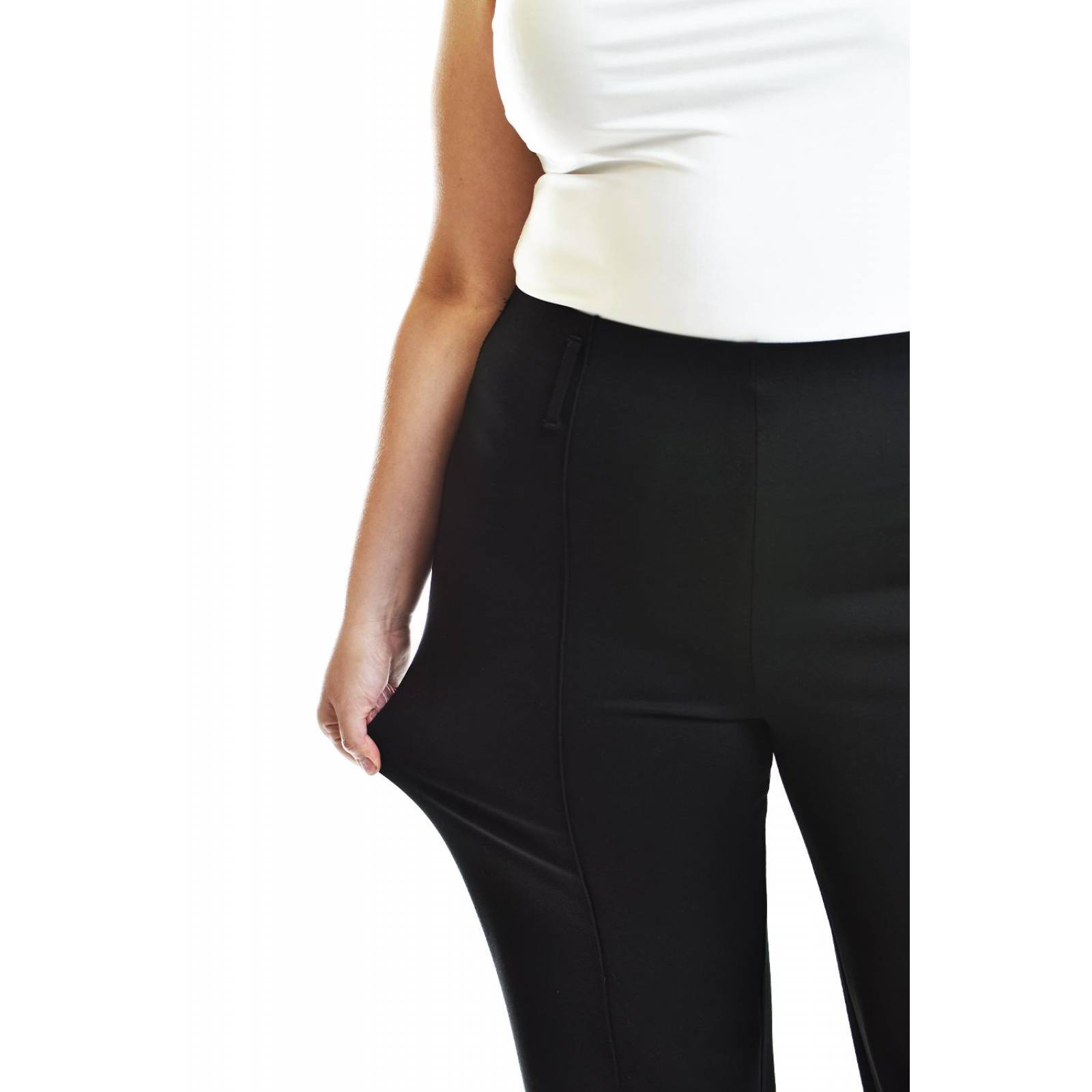 Pantalon puntiroma Premium Roman Fashion /Tallas Extras, 023 (Negro) 