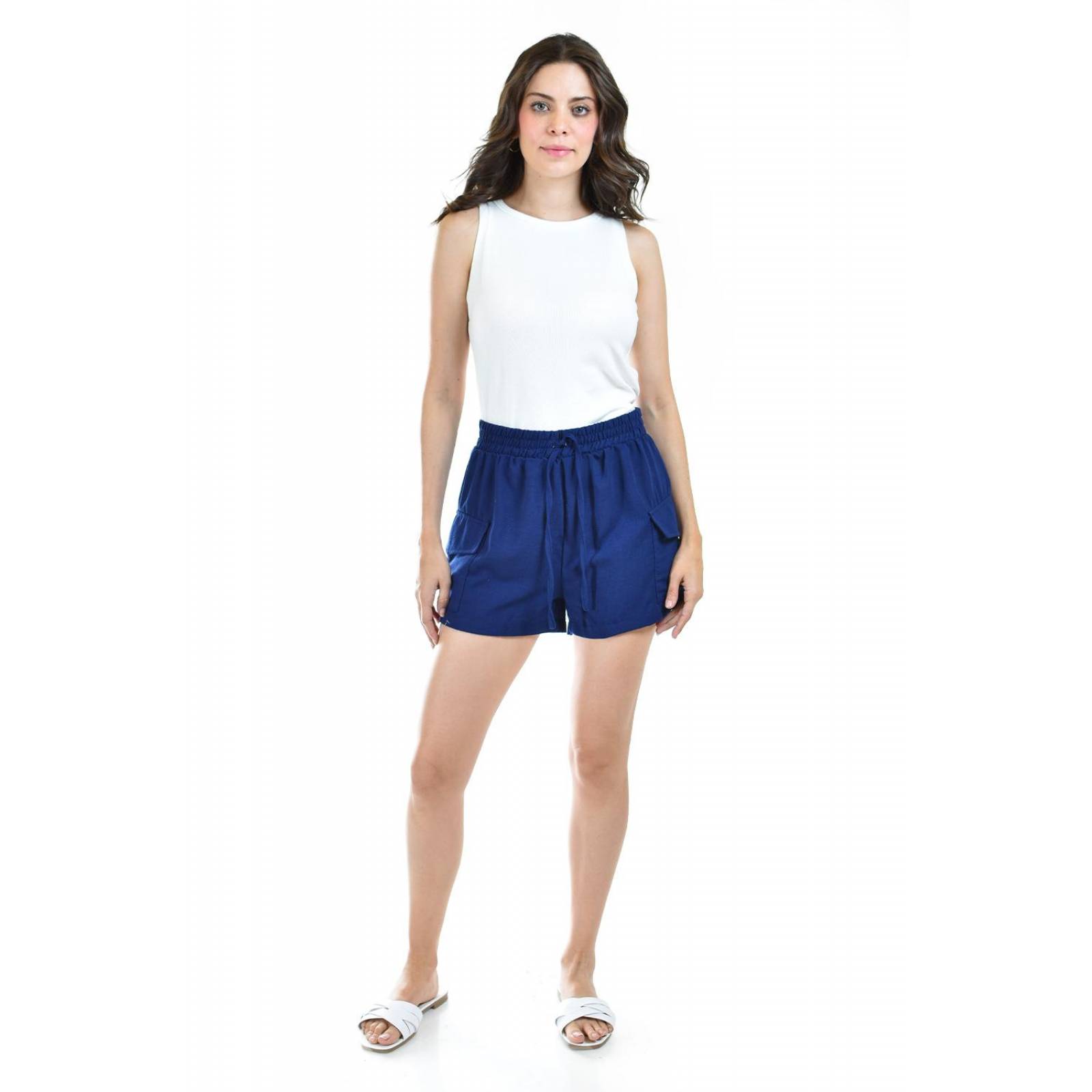Short casual Roman Fashion /Juvenil, 3336 (Azul marino)