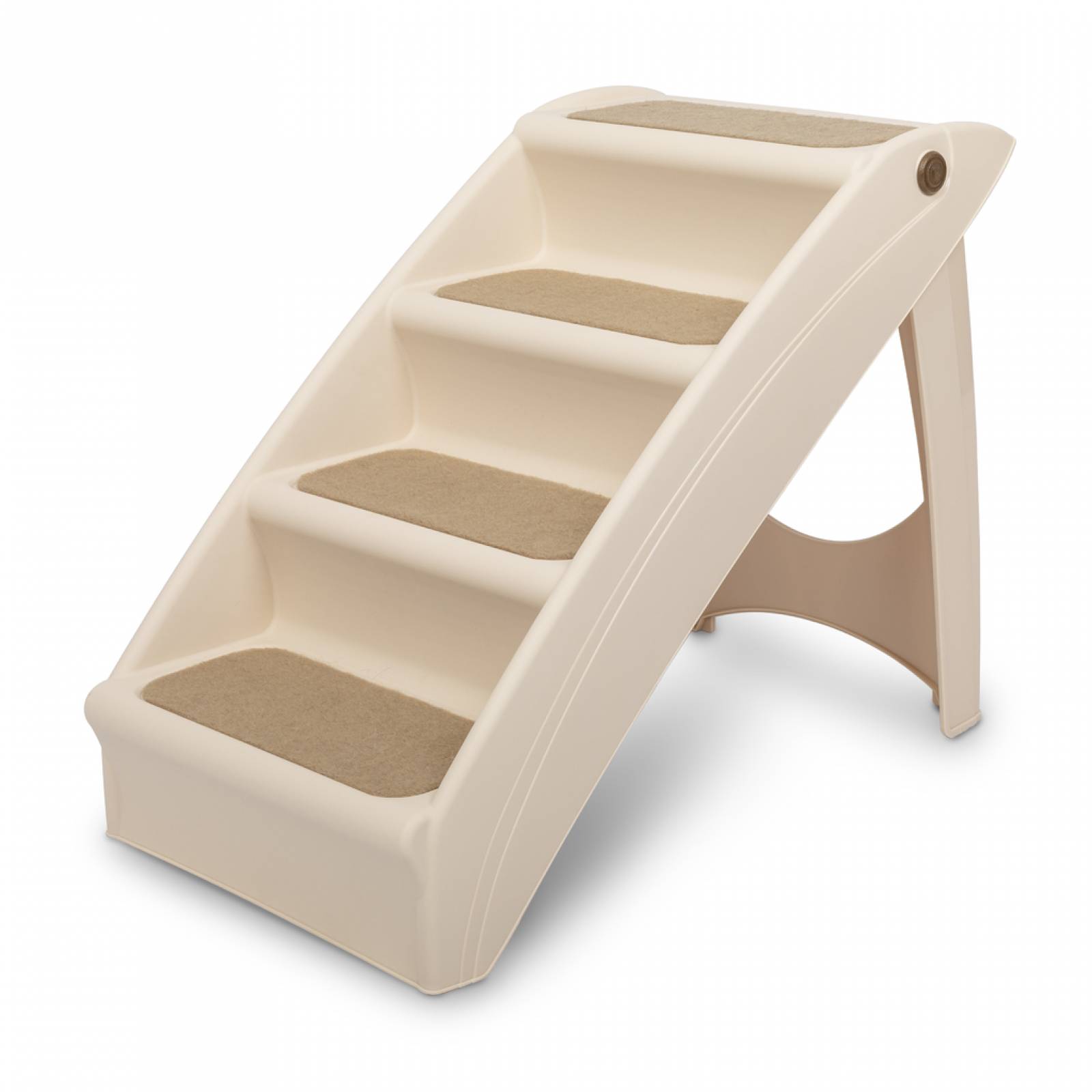 Escalera CozyUp para Mascota Mediana Color Beige