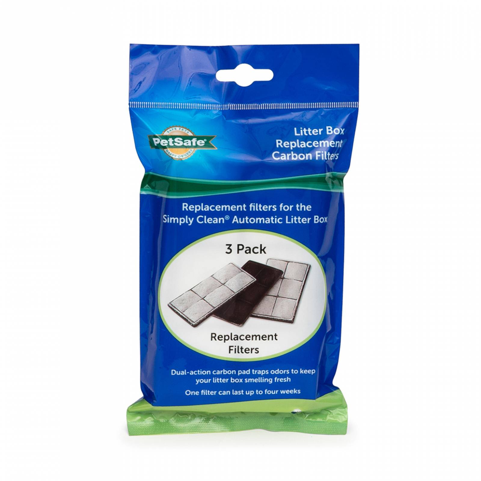 Repuesto de filtro de carbon para arenero Simply Clean 2 0 3 pzas