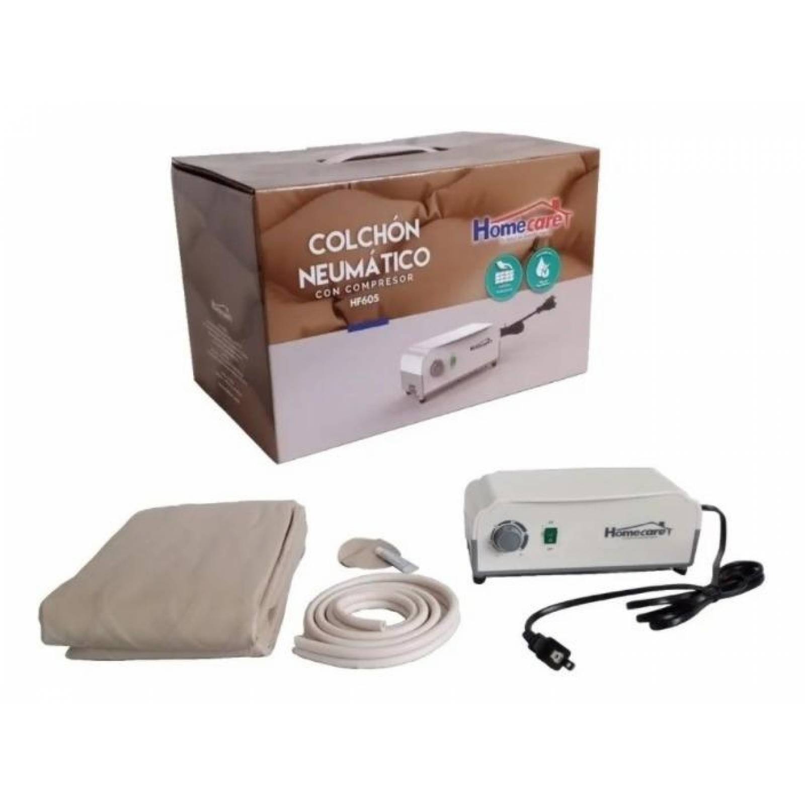 Colchon Neumatico Anti Escaras Anti Llagas C/compresor Hc