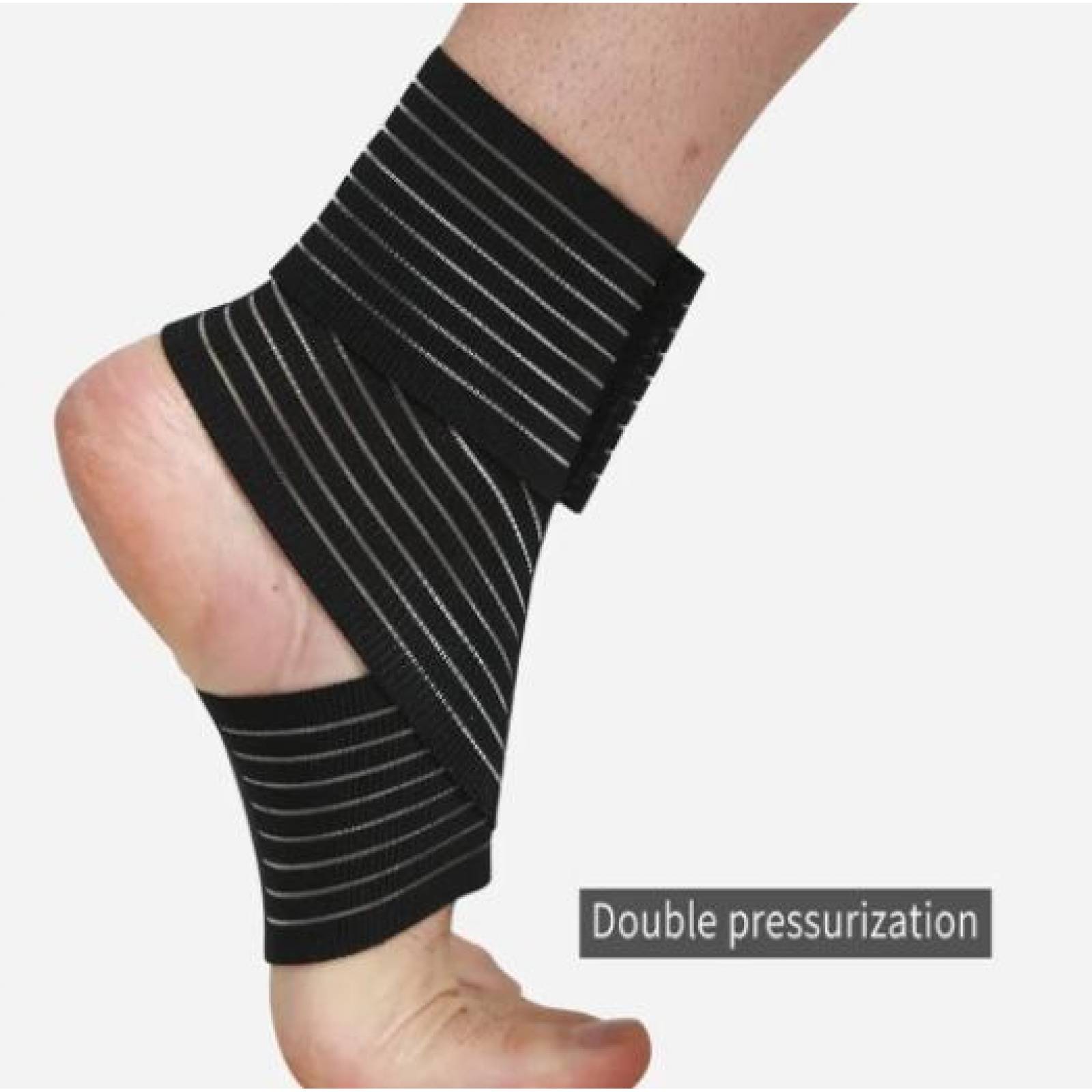 Vendaje Deportivo Para Tobillo Cruzado Elástico . Benesta 