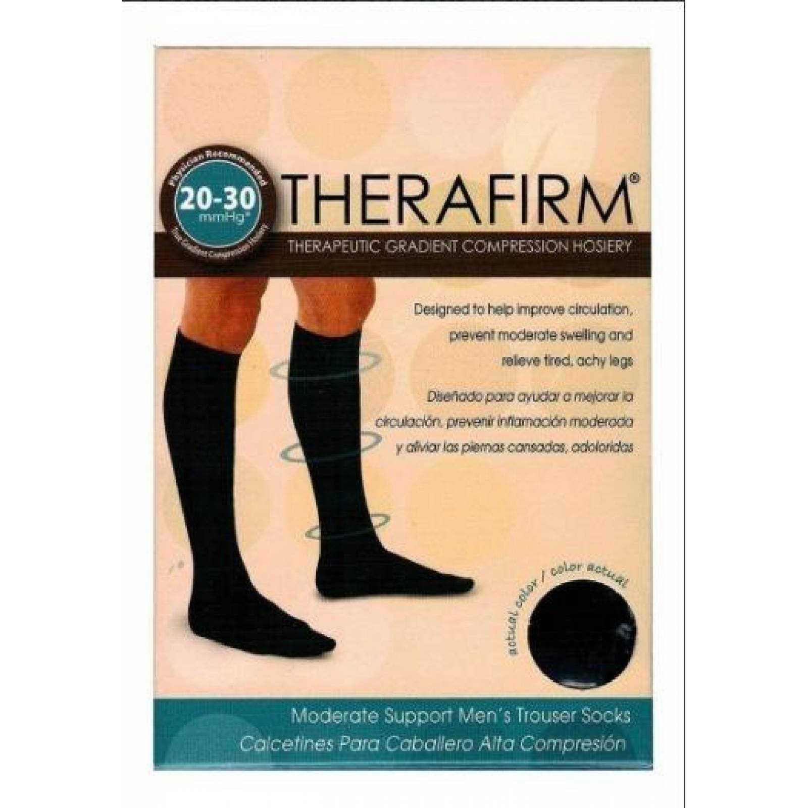 Par De Calcetines Para Hombre Mediana Compresión Therafirm | Envío Gratis