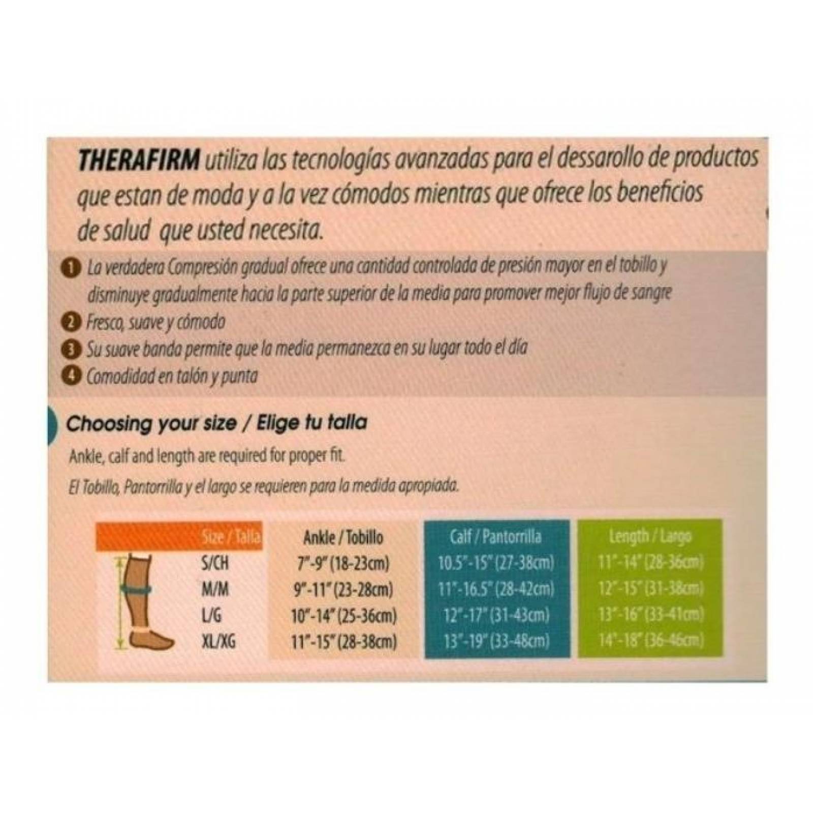 Par De Calcetines Para Hombre Mediana Compresión Therafirm | Envío Gratis