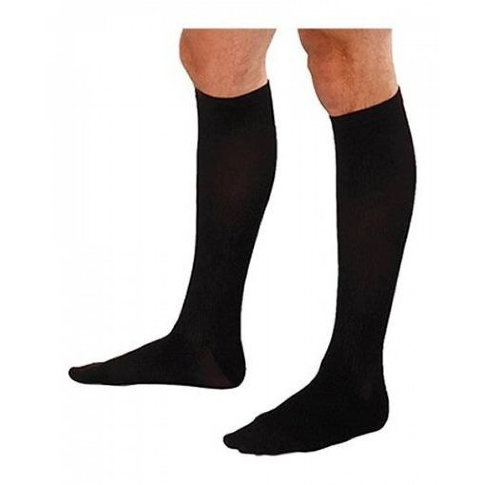 Calcetín Alta Compresión Caballero Therafirm 20-30mmhg 1par Negro