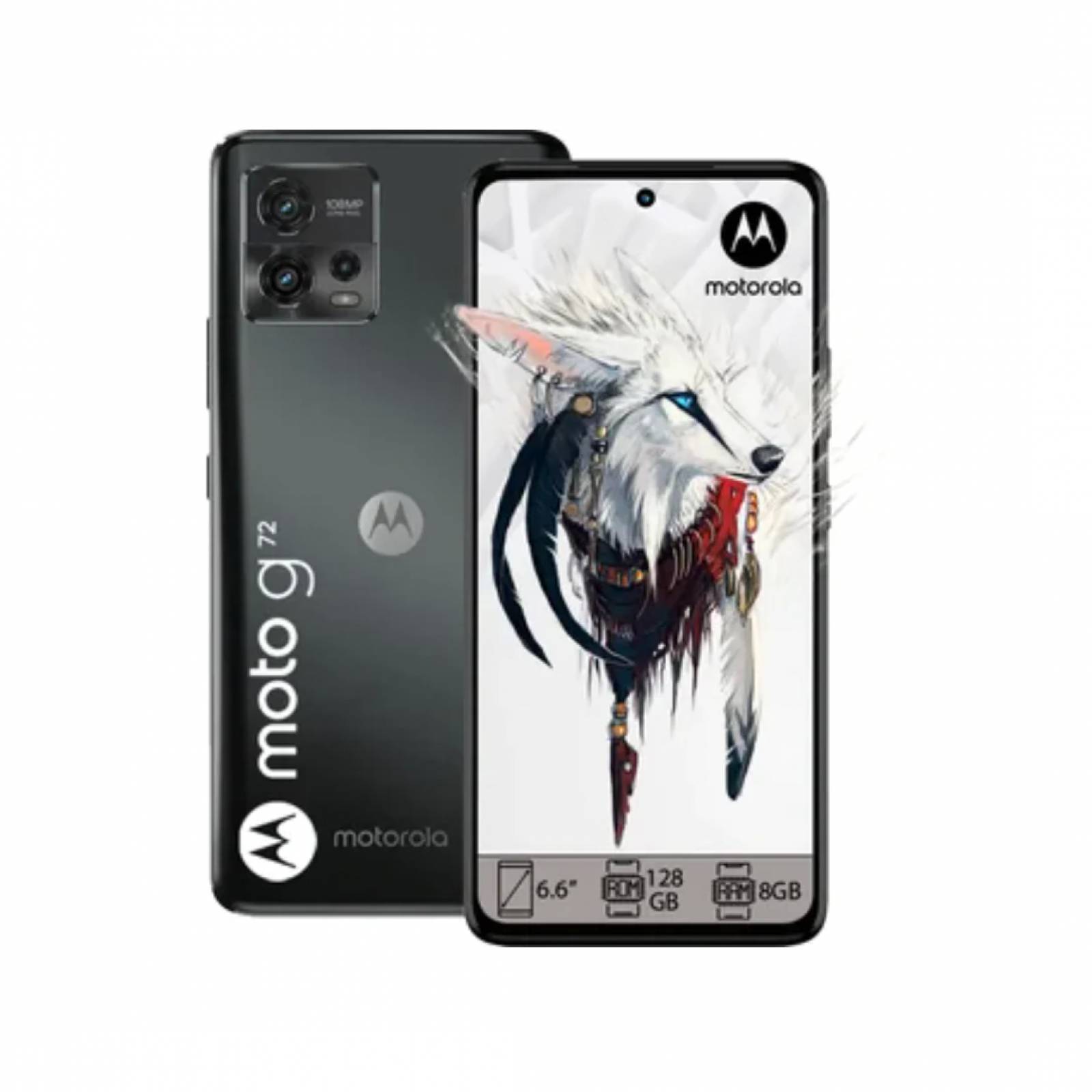 Moto G72 Motorola 8gb Ram 128gb Rom. Gris