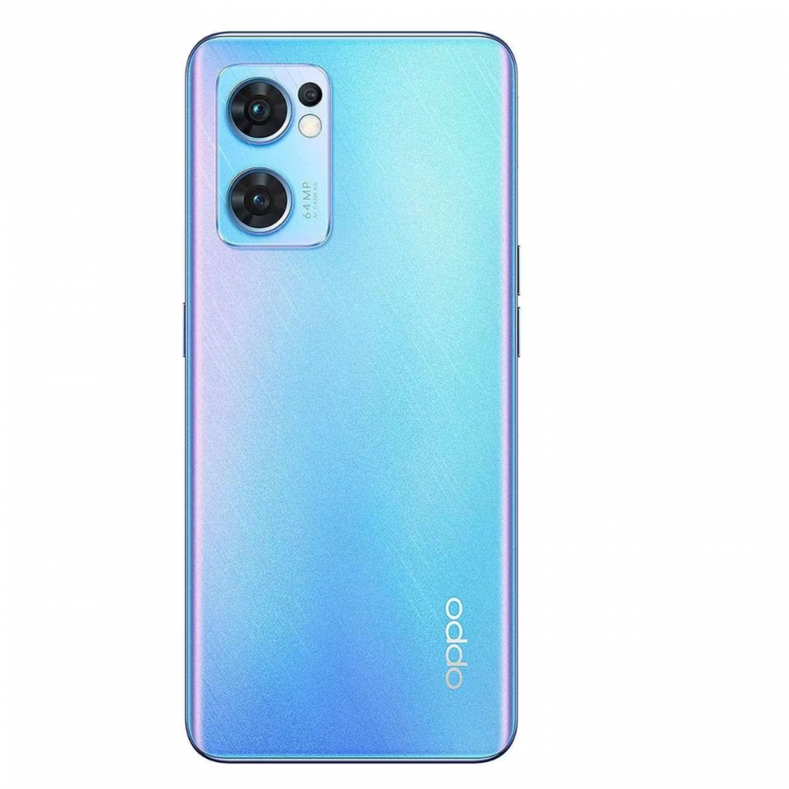 Celular OPPO reno 7 5g 256gb 8gb ramAzul