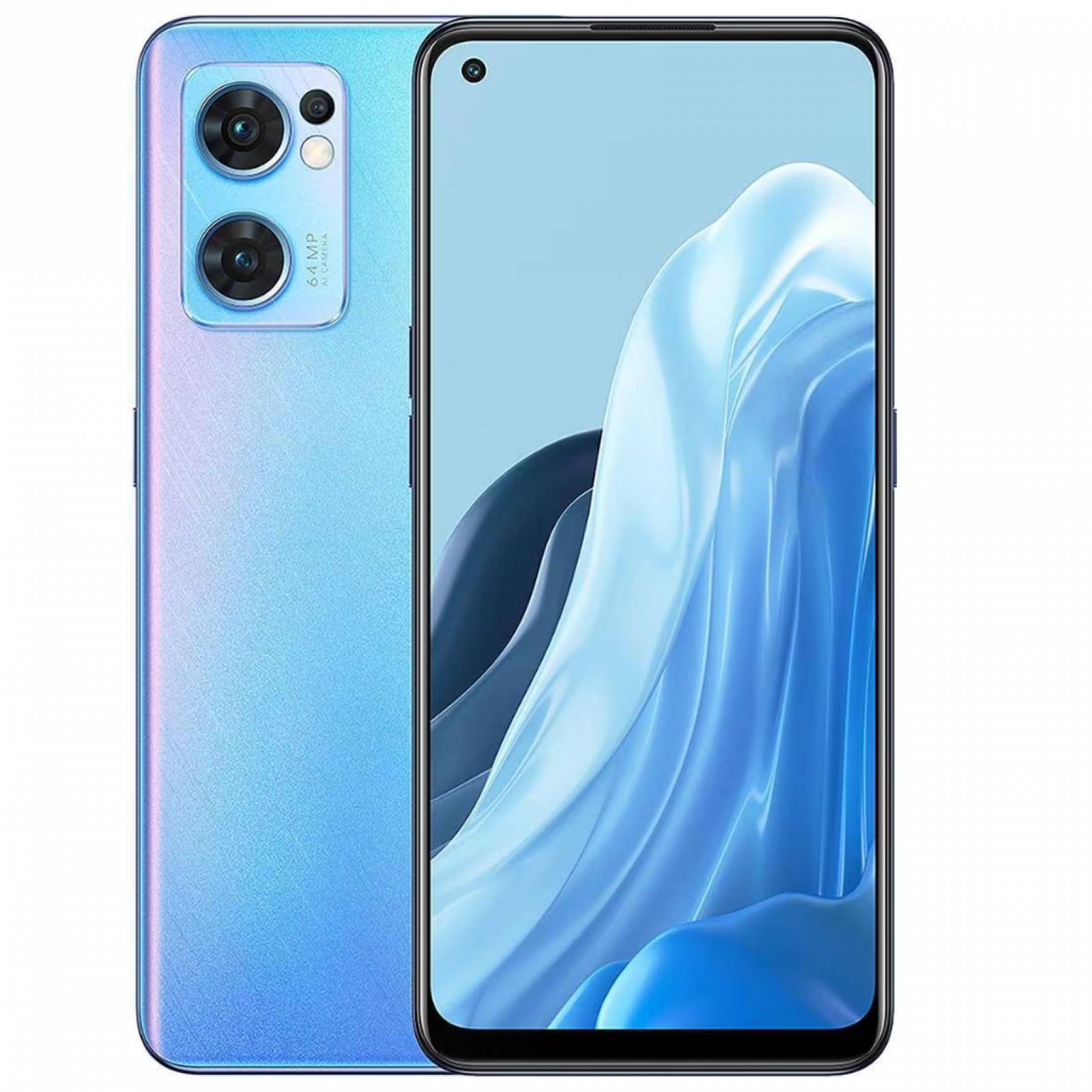 Celular OPPO reno 7 5g 256gb 8gb ramAzul