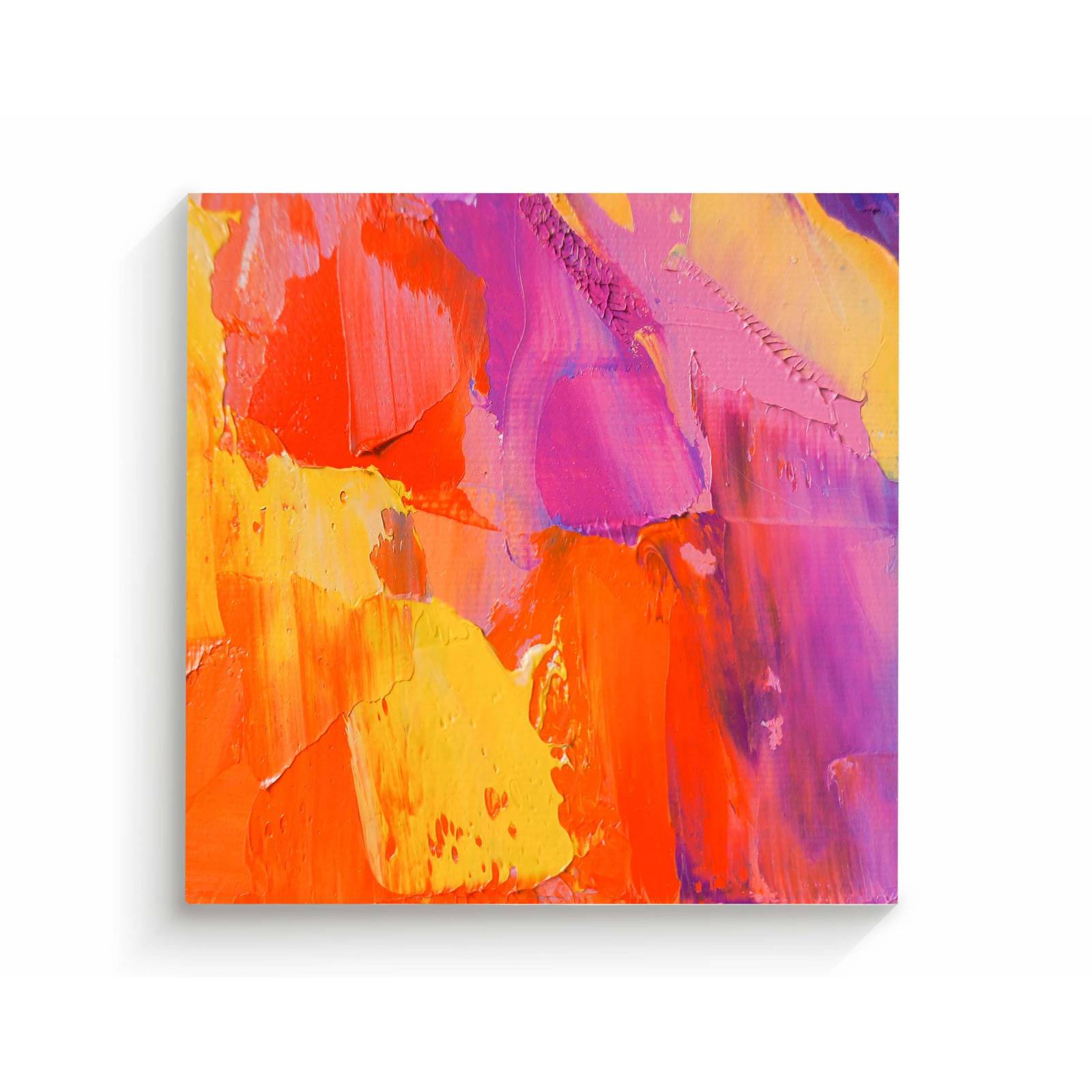 Cuadro Decorativo Canvas Espatula sobre lienzo 70x70