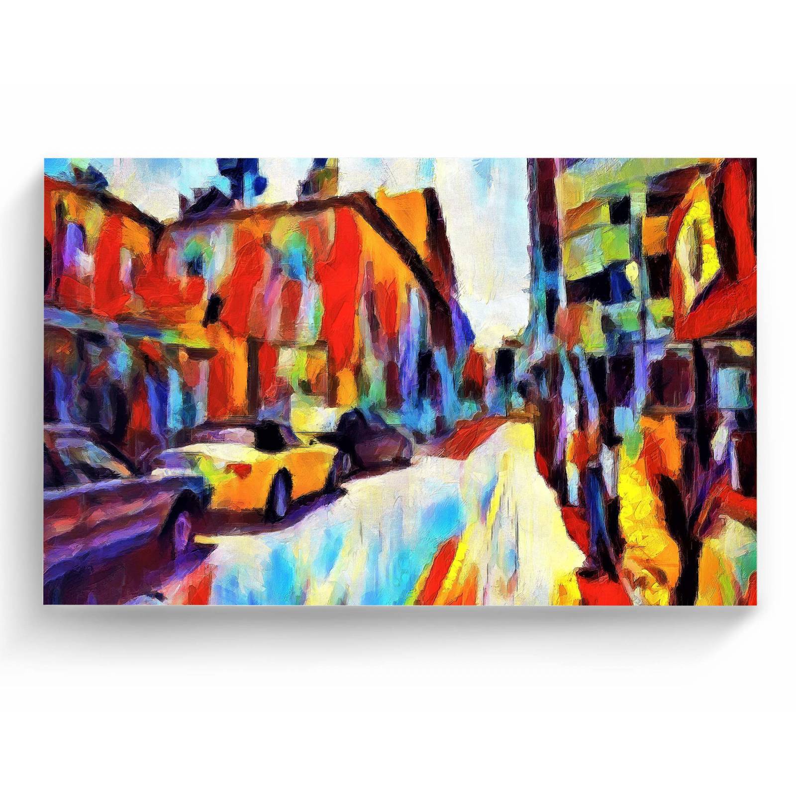 Cuadro Decorativo Canvas Calle en Europa 45x30