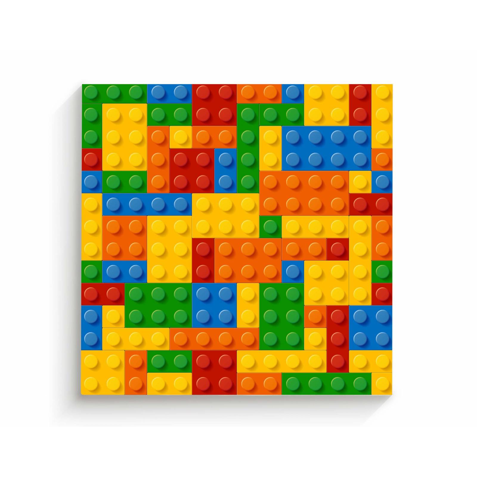 Cuadro Decorativo Canvas Legos 30x30