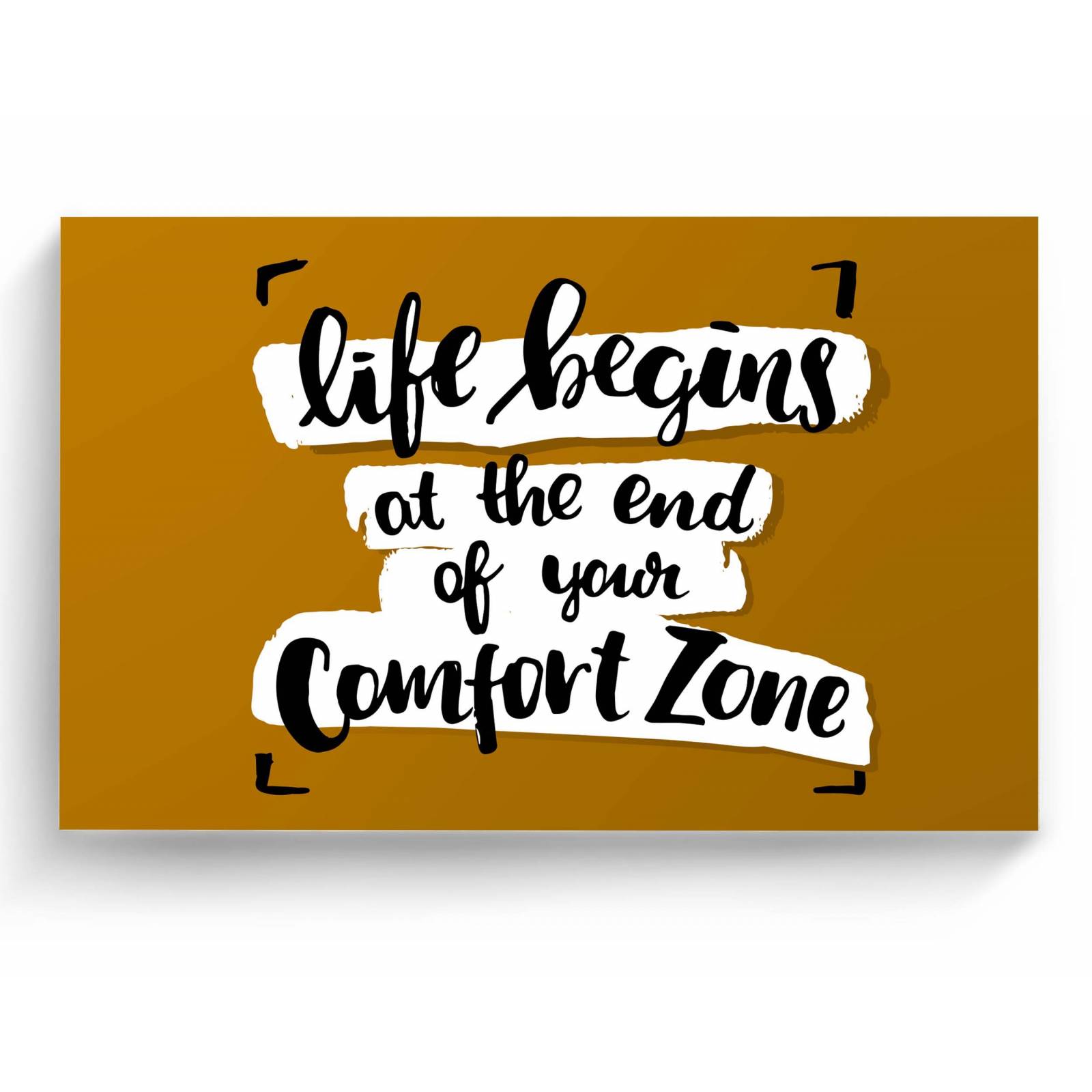 Cuadro Decorativo Canvas Frase inspiradora 75x50