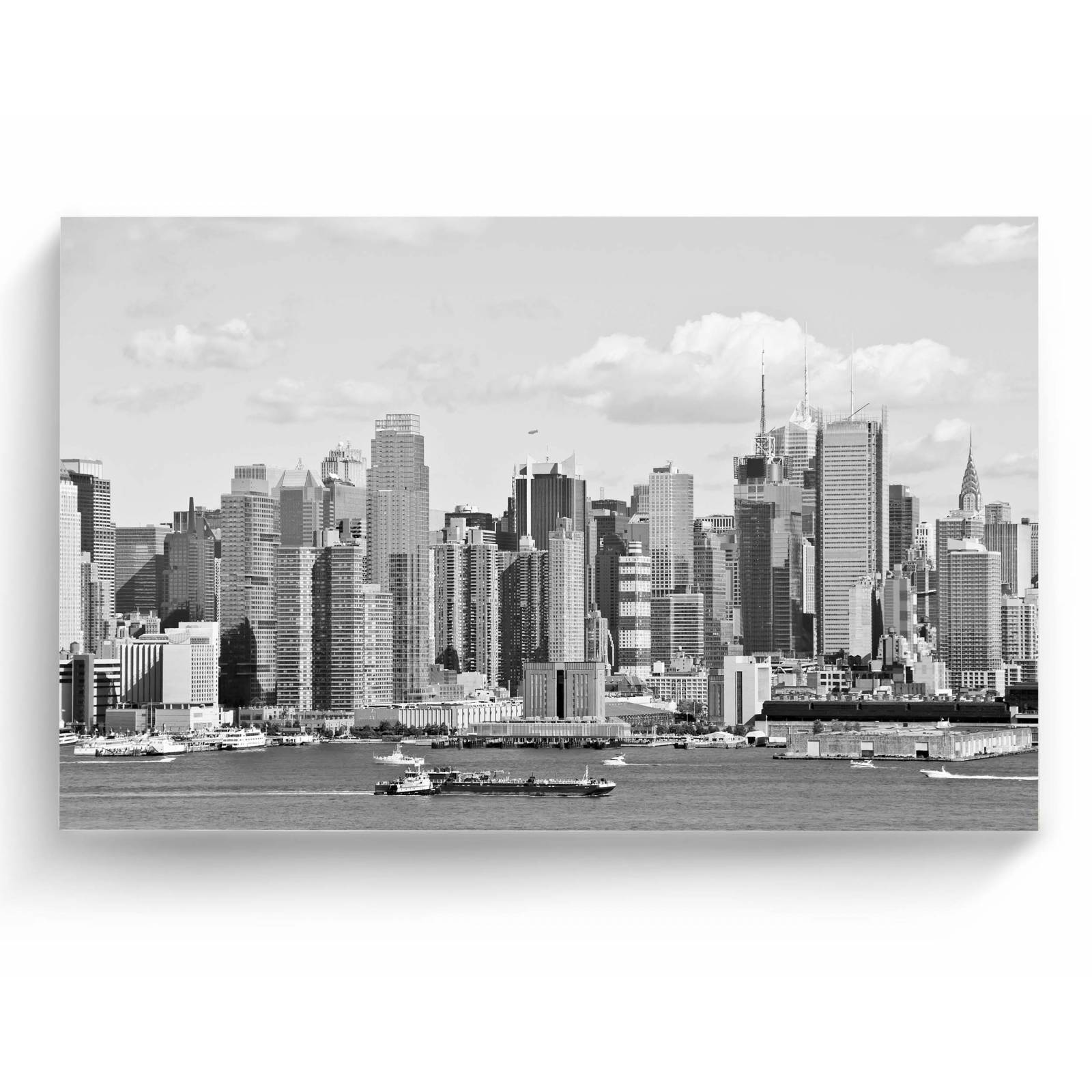 Cuadro Decorativo Canvas NY desde el río Hudson  75x50