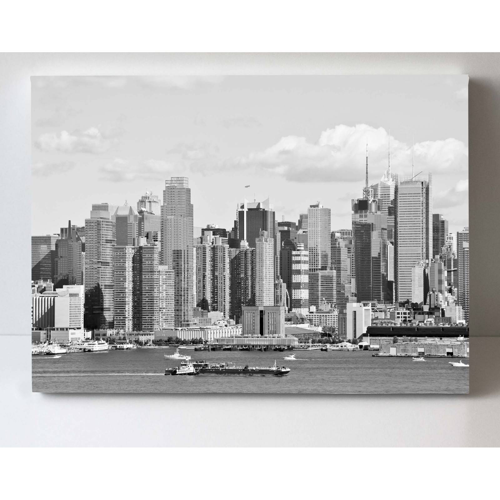 Cuadro Decorativo Canvas NY desde el río Hudson  75x50