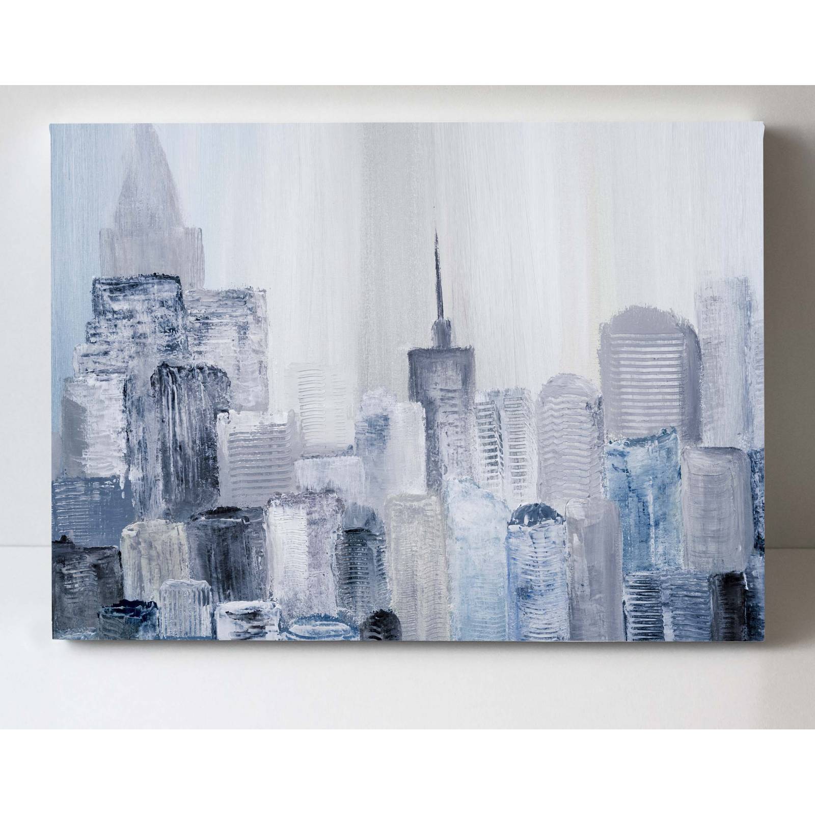 Cuadro Decorativo Canvas Arte Pintura de Ciudad  45x30