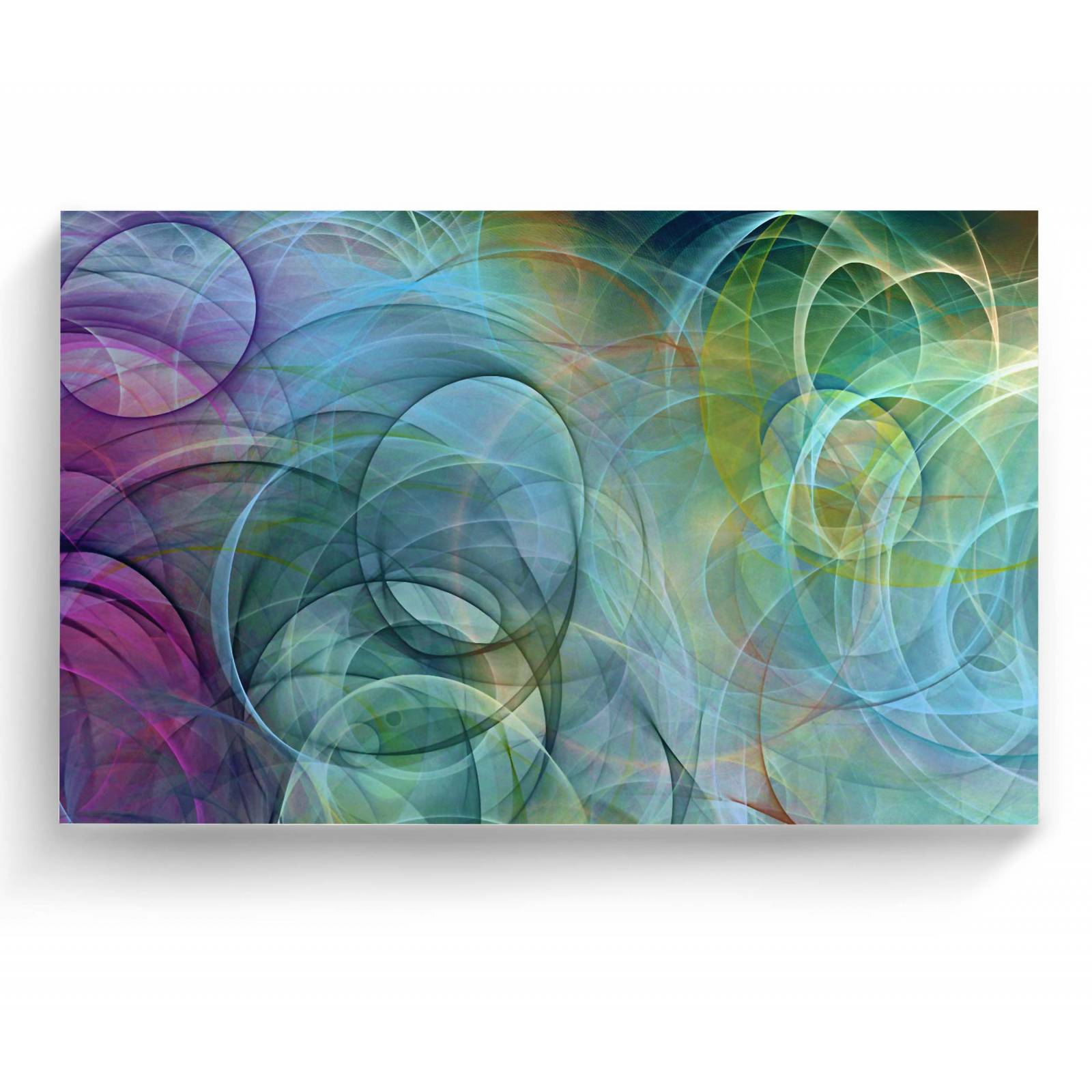 Cuadro Decorativo Canvas Espirales psicodélicos 150x100