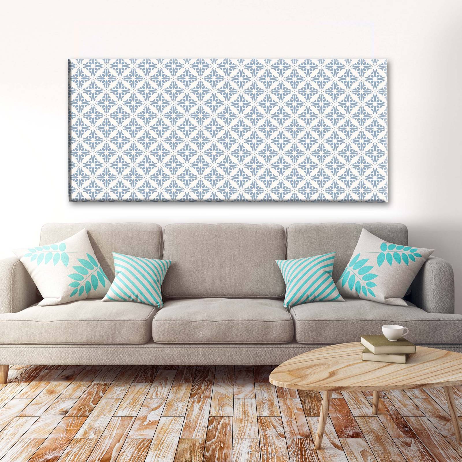 Cuadro Decorativo Canvas Fondo de pantalla gris 120x60