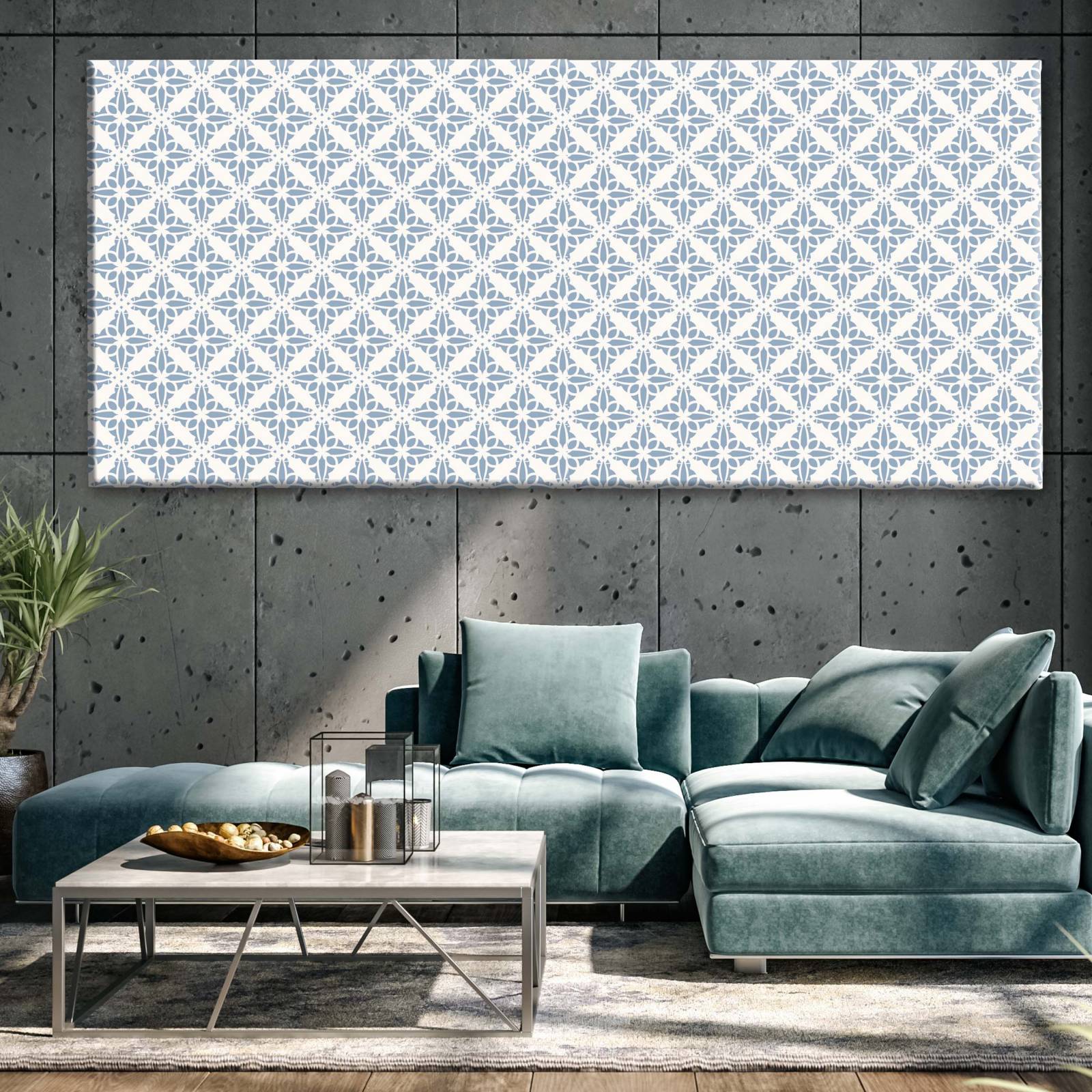 Cuadro Decorativo Canvas Fondo de pantalla gris 120x60