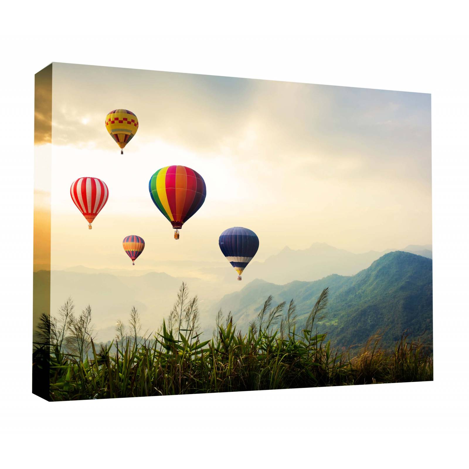 Cuadro Decorativo Canvas Globos aerostáticos 75x50