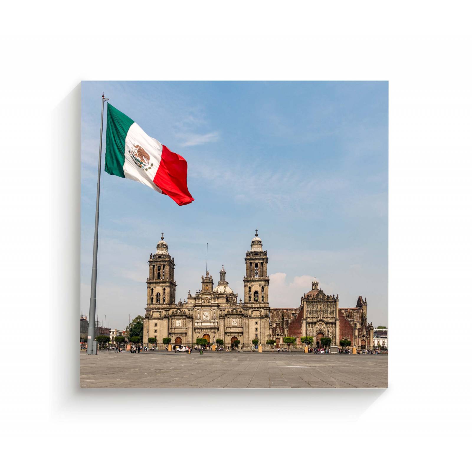 Cuadro Decorativo Canvas Zocalo, Ciudad de México 100x100