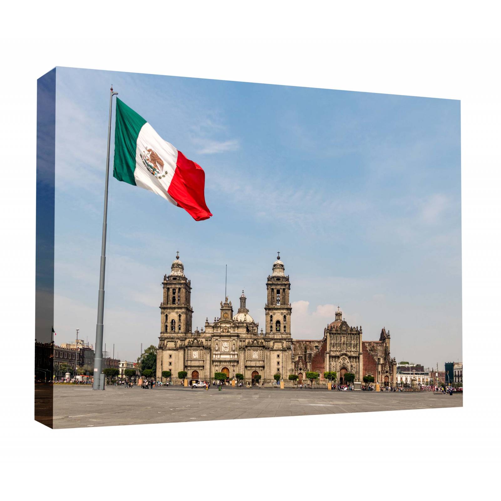 Cuadro Decorativo Canvas Zocalo, Ciudad de México 75x50