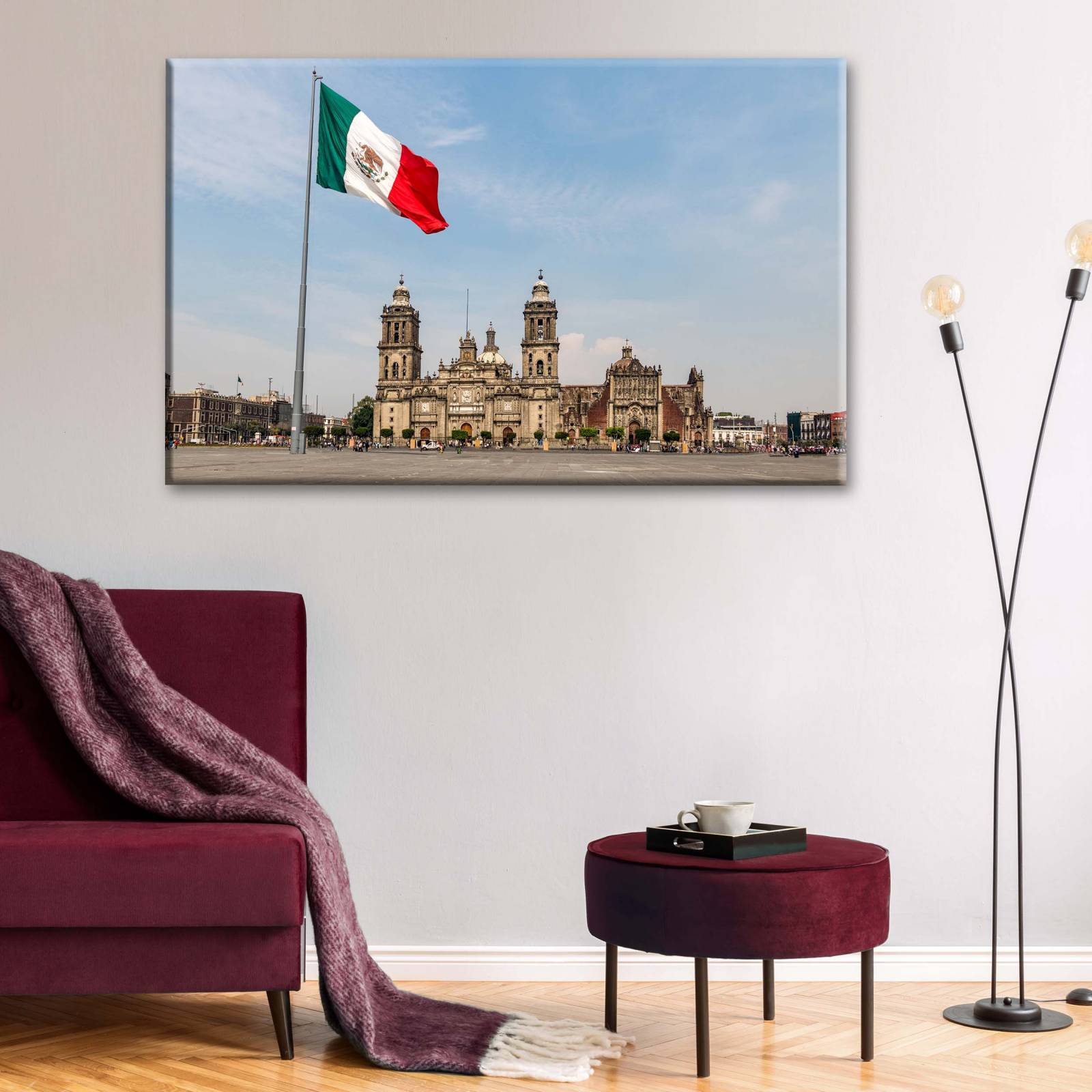 Cuadro Decorativo Canvas Zocalo, Ciudad de México 75x50