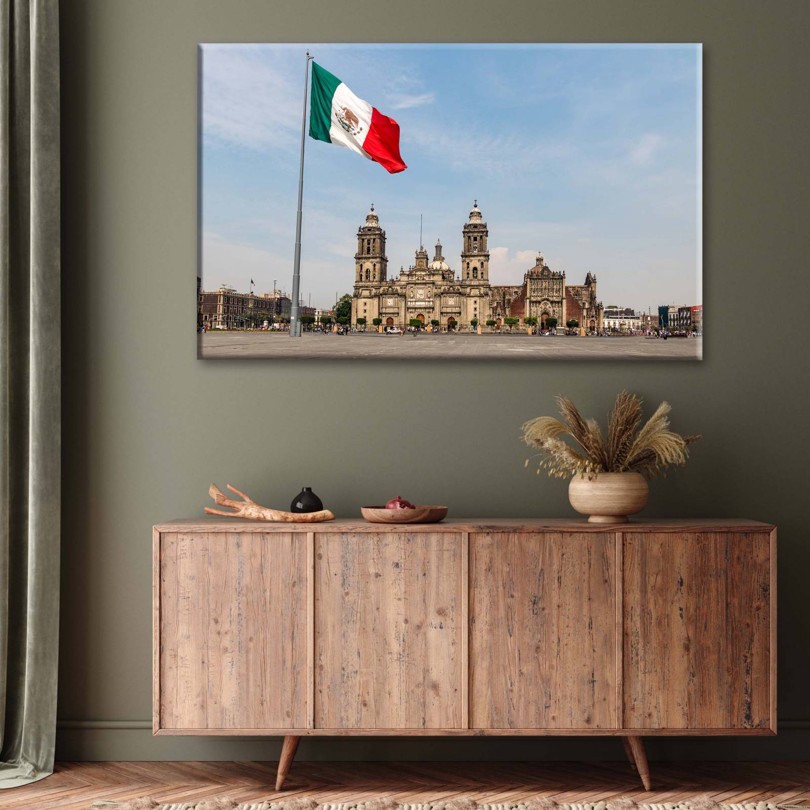 Cuadro Decorativo Canvas Zocalo, Ciudad de México 75x50