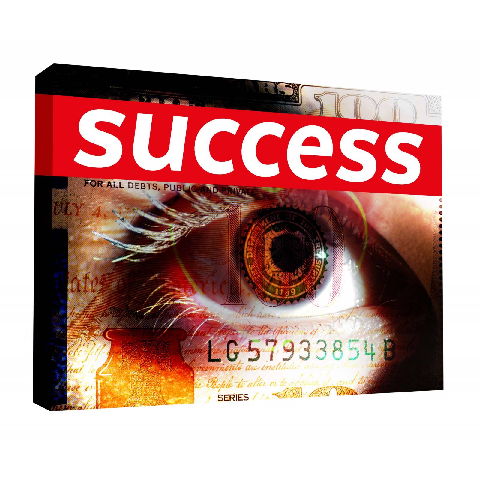 Cuadro Decorativo Canvas Éxito 30x30