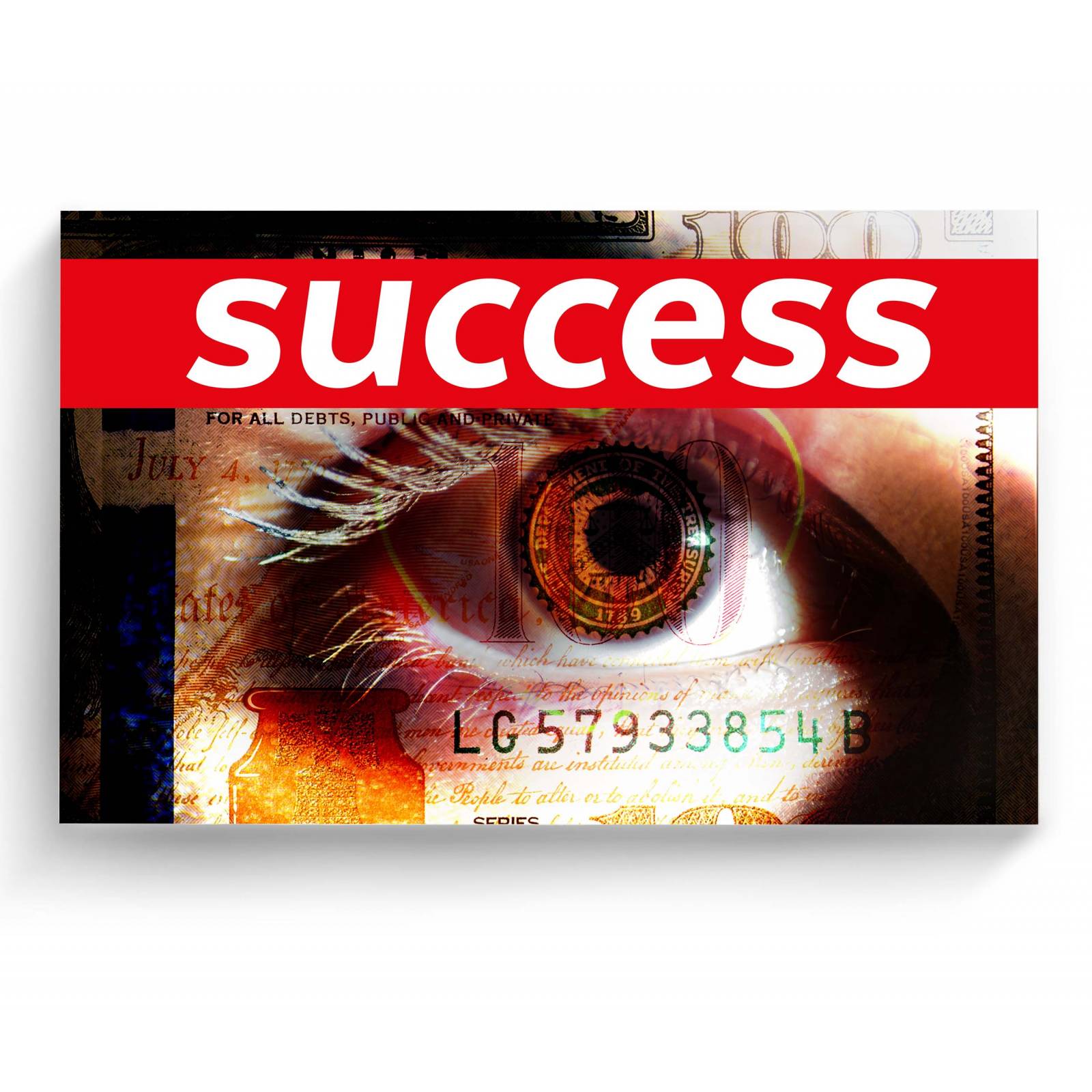 Cuadro Decorativo Canvas Éxito 30x30