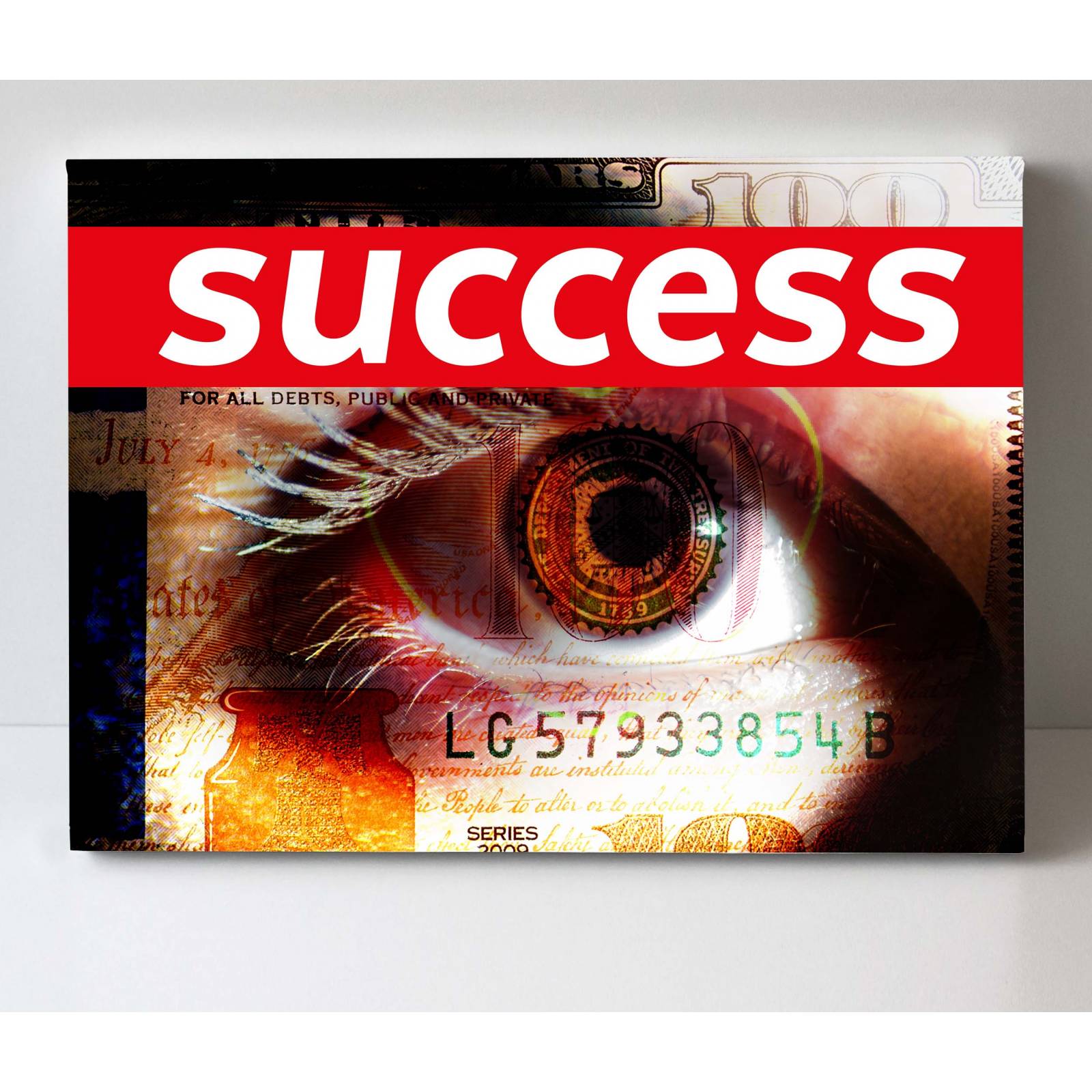 Cuadro Decorativo Canvas Éxito 30x30