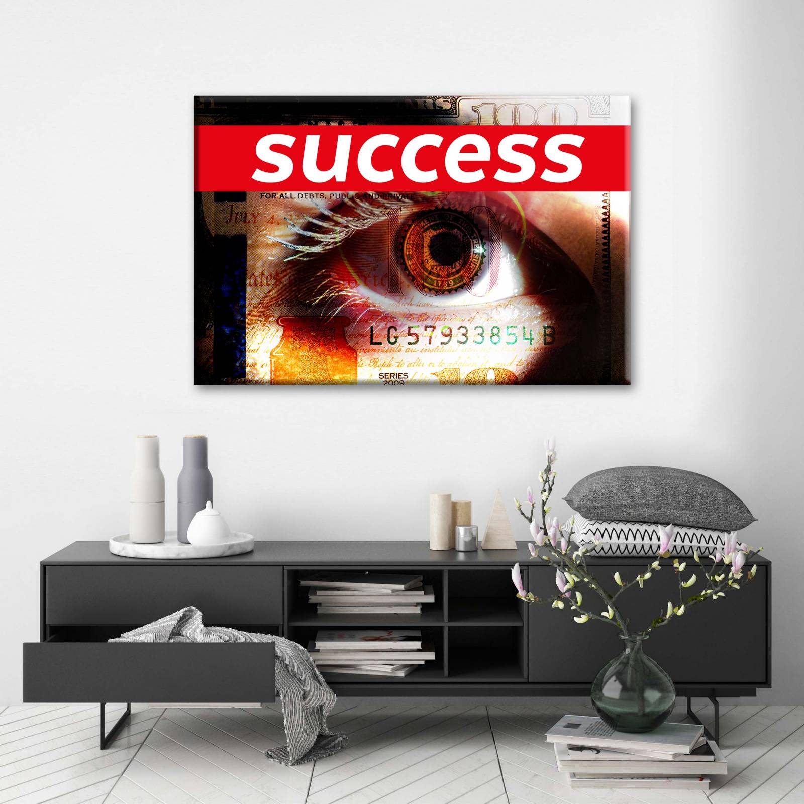 Cuadro Decorativo Canvas Éxito 30x30