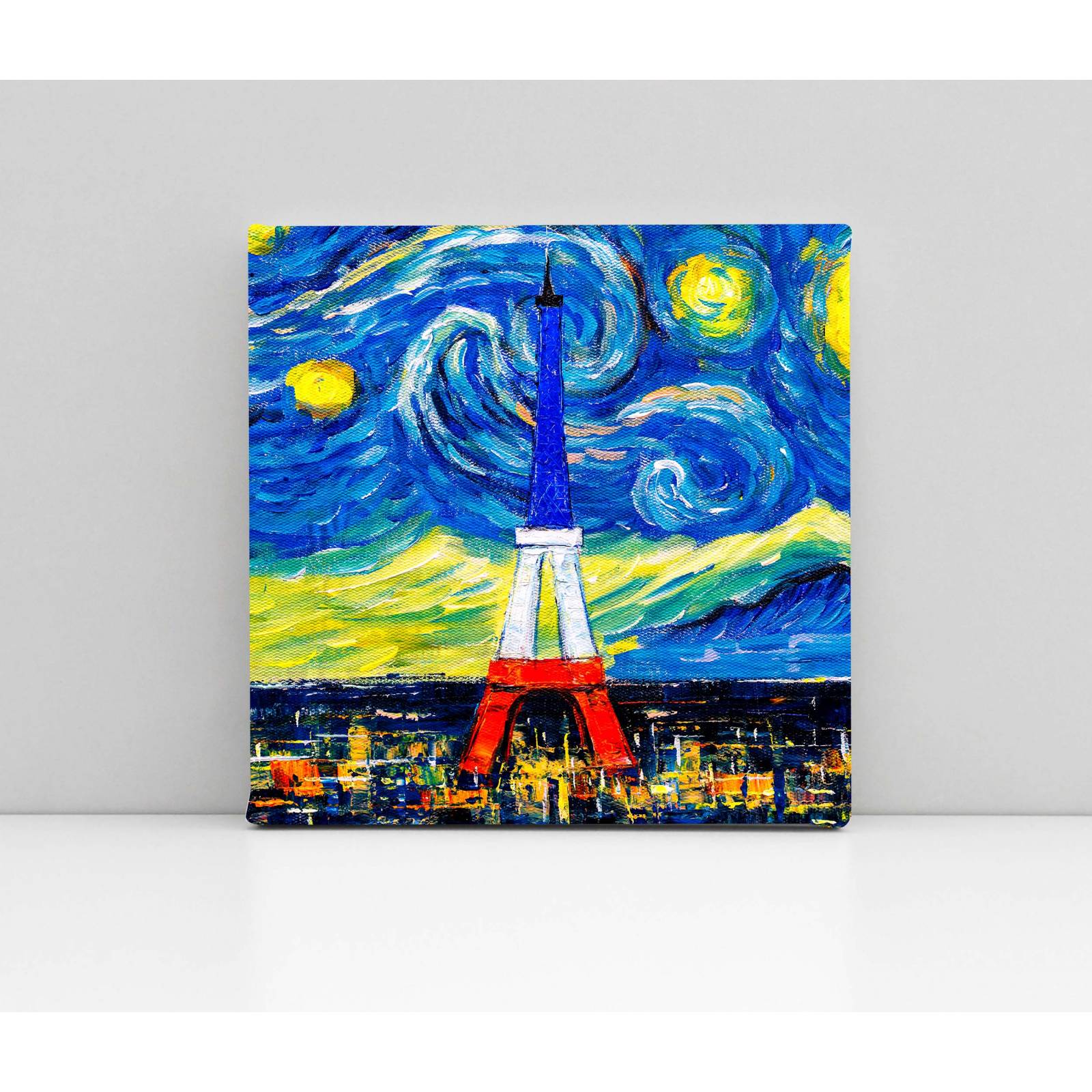 Cuadro Decorativo Canvas Torre Eiffel, Francia 100x100