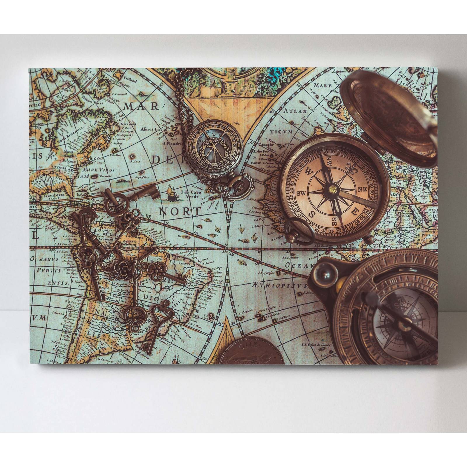 Cuadro Decorativo Canvas Articulos de Navegación  75x50