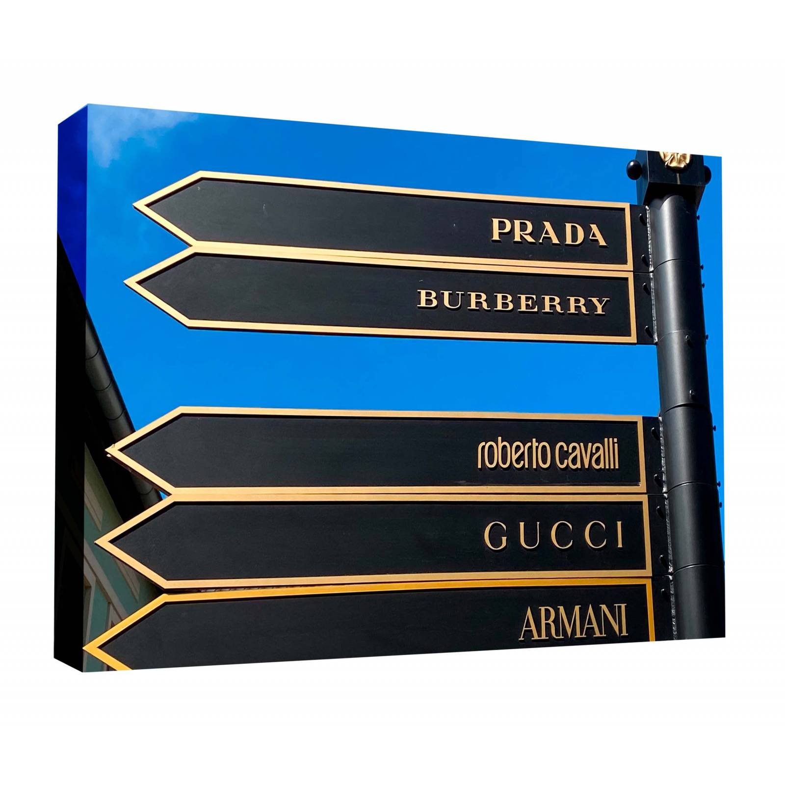 Cuadro Decorativo Canvas Marcas de lujo 135x90