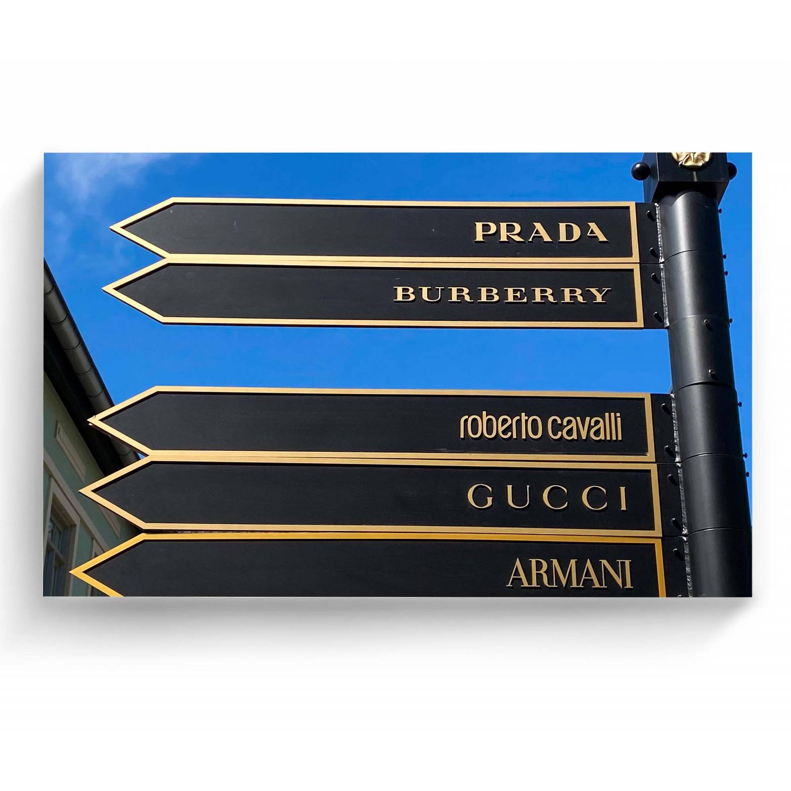 Cuadro Decorativo Canvas Marcas de lujo 135x90