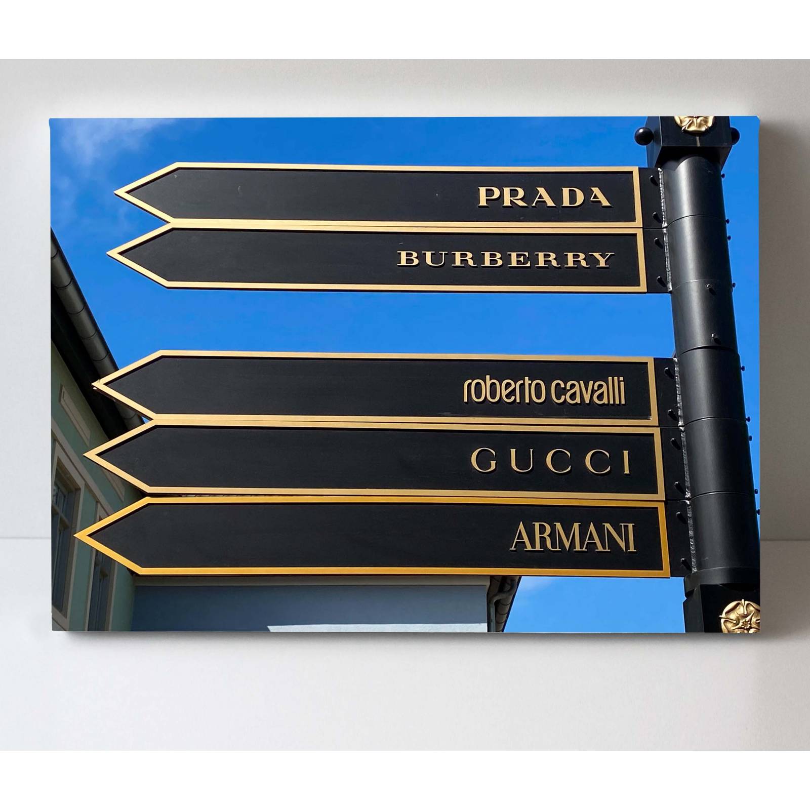 Cuadro Decorativo Canvas Marcas de lujo 135x90