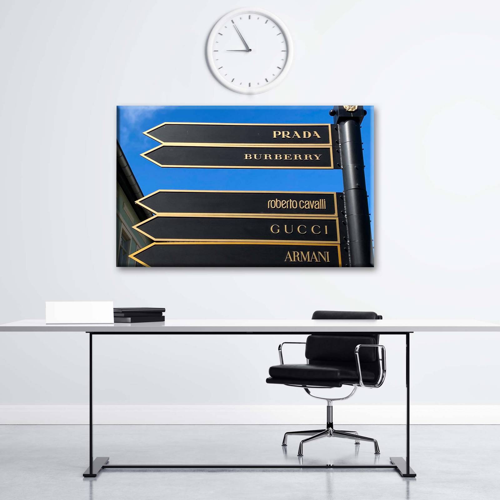 Cuadro Decorativo Canvas Marcas de lujo 105x70